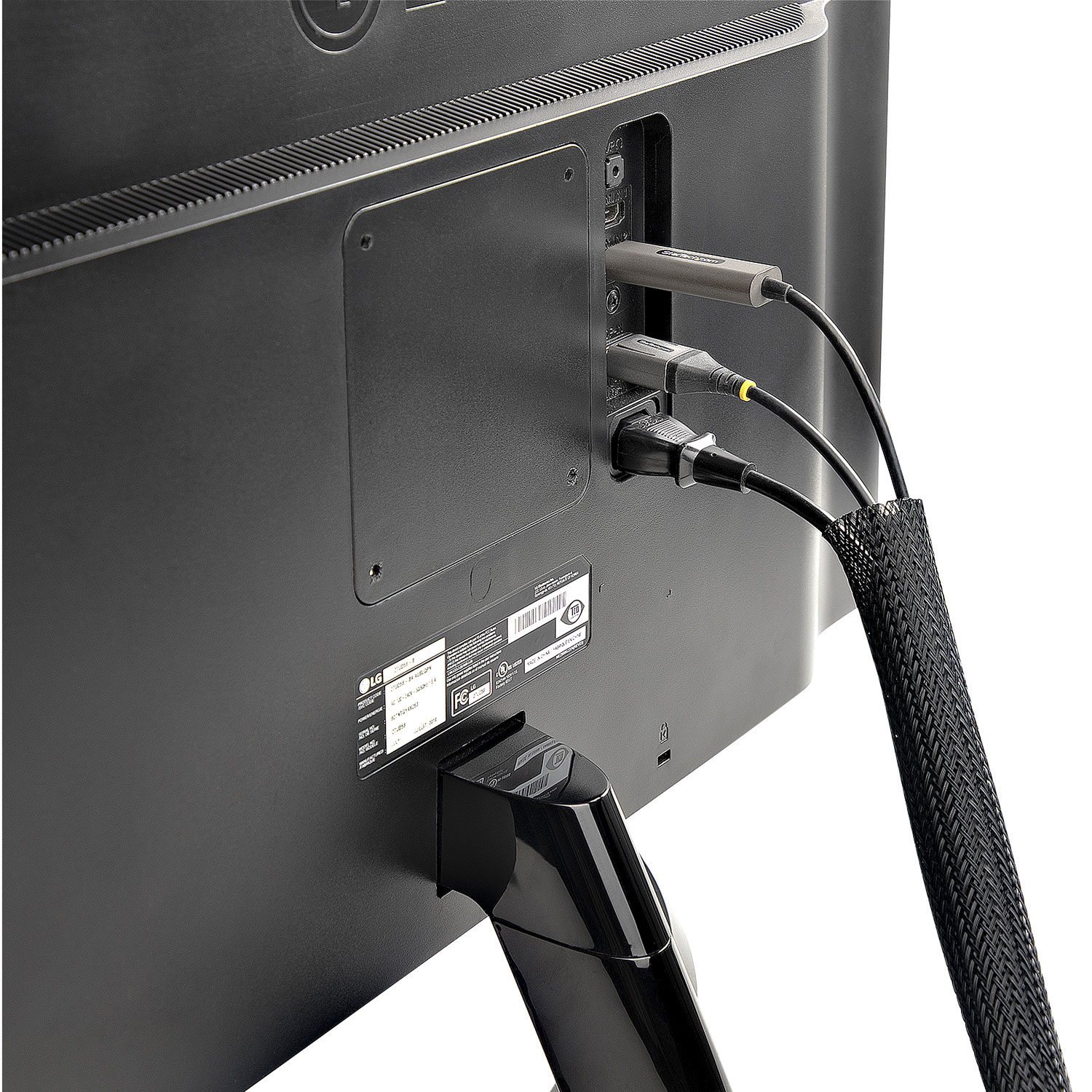 Housse d'organisation des câbles à couper de 3 m de StarTech (WKSTNCMFLX) - Diamètre 1,2 po (0,03 m)