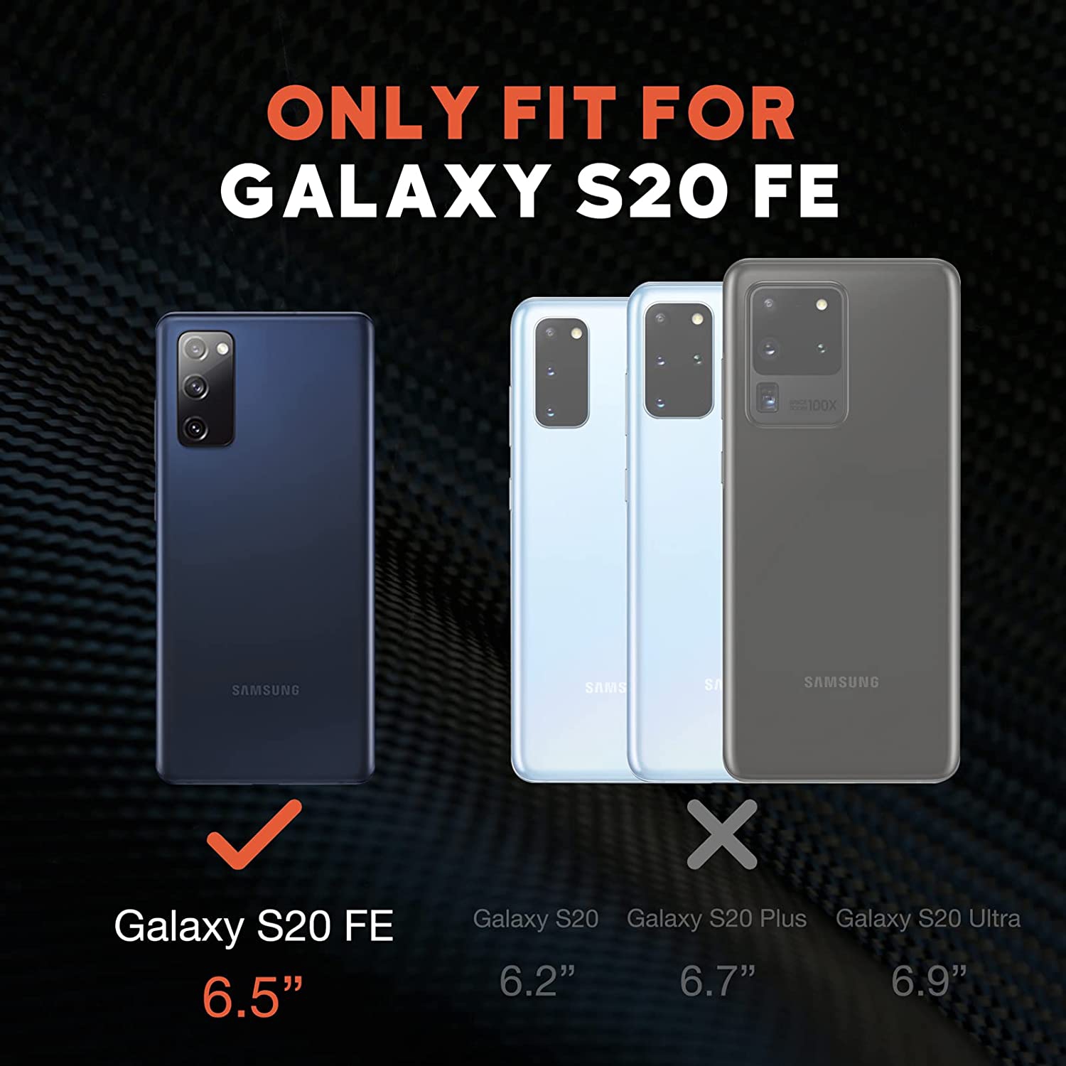 【CSmart】 Étui Coque rigide pour pare-chocs en caoutchouc résistant à deux couches pour Samsung Galaxy S20 FE,Sarcelle