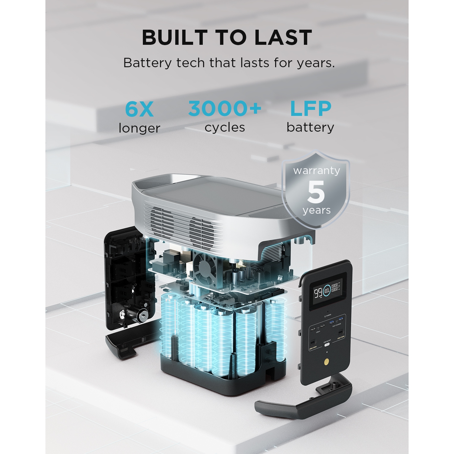 ECOFLOW DELTA 2 Portable Power Station with Expandable