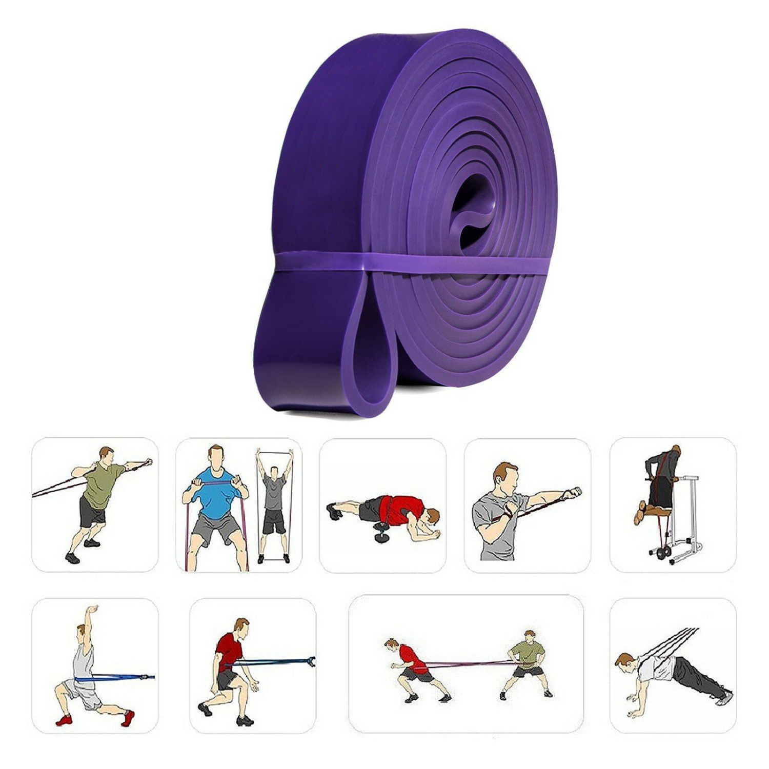 Bandes de résistance Pull-Up pour l’entraînement musculaire pour l’entraînement musculaire pour l’exercice