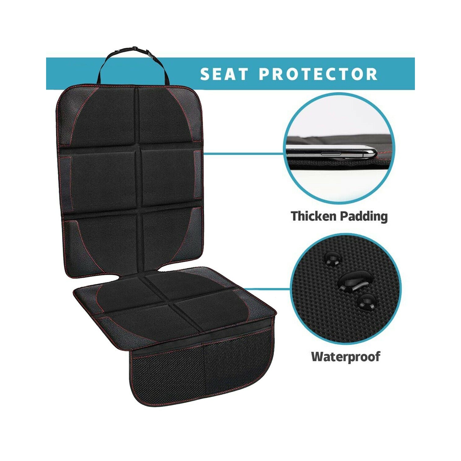 Waterproof Pet Cat Dog Back Car Seat Cover Bench Protector Mat Blanket For Kids