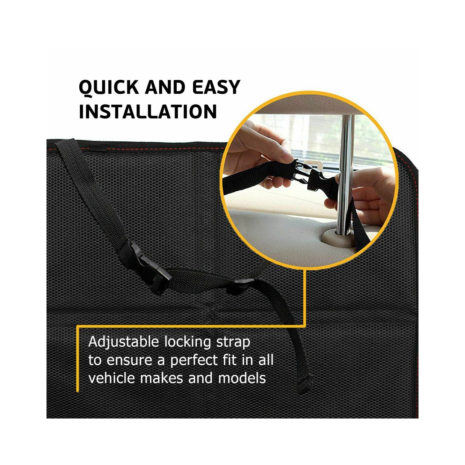 Waterproof Pet Cat Dog Back Car Seat Cover Bench Protector Mat Blanket For Kids