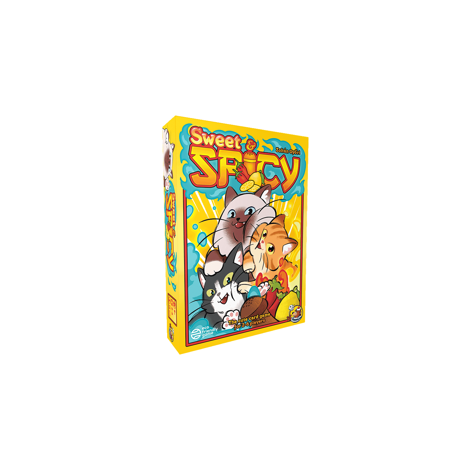 Sweet and Spicy 2-6 players, ages 8+, 15 minutes