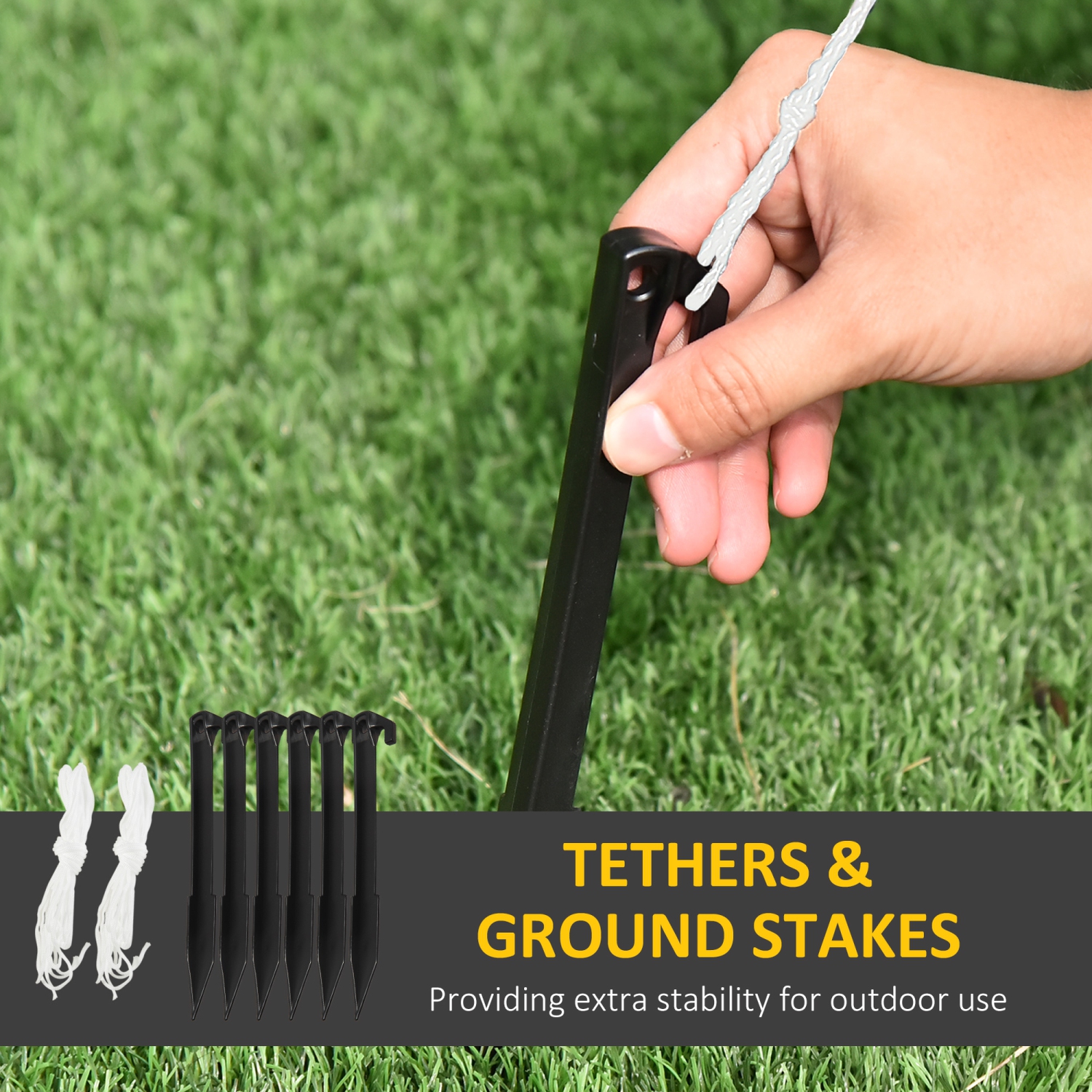 Outsunny 6ft Inflatable Christmas Polar Bear Wearing a Santa Hat with His Penguin Fishing companion on Board, Blow-Up Outdoor LED Yard Display for