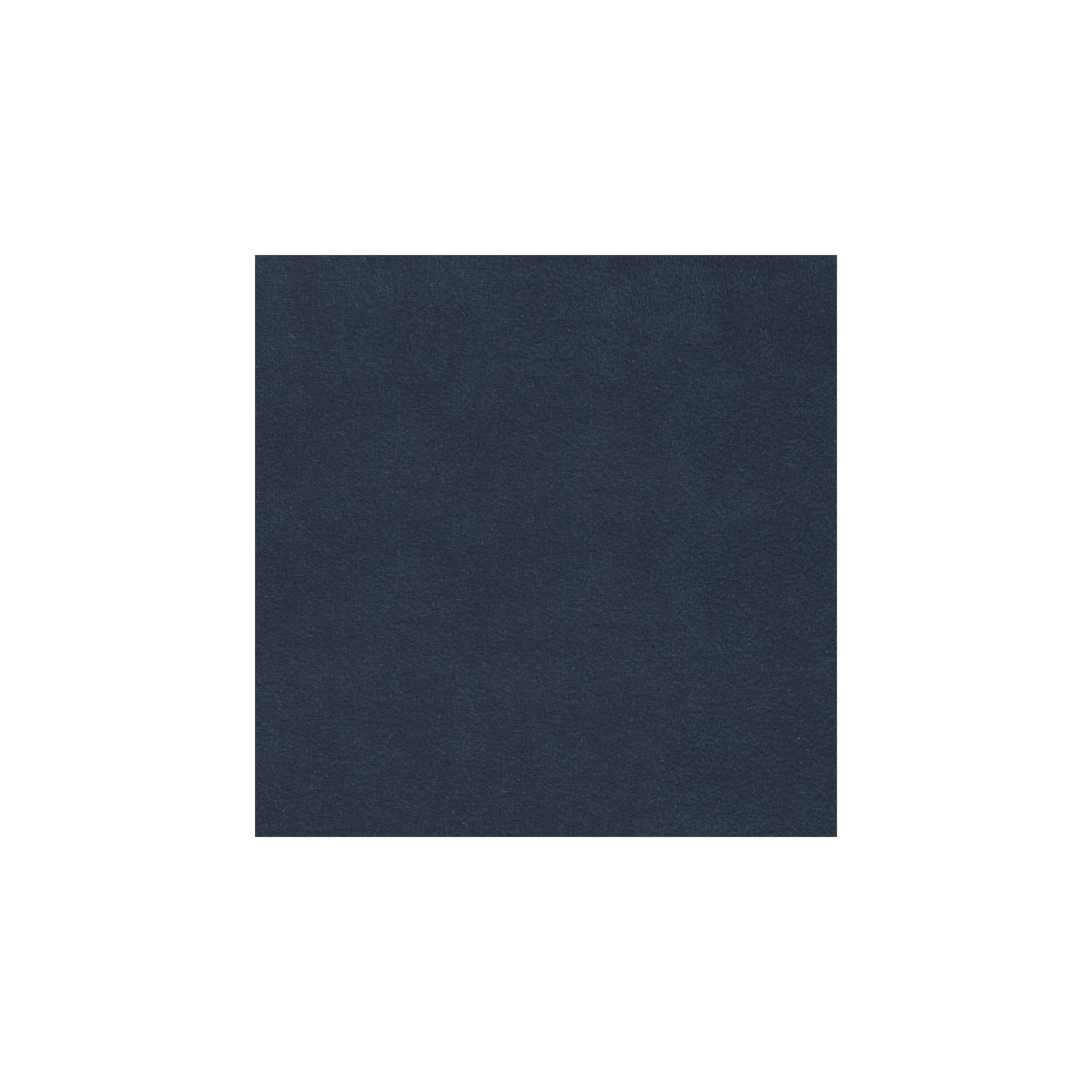 HomePop Round Transitional Wood and Velvet Ottoman with Storage in Dark Blue