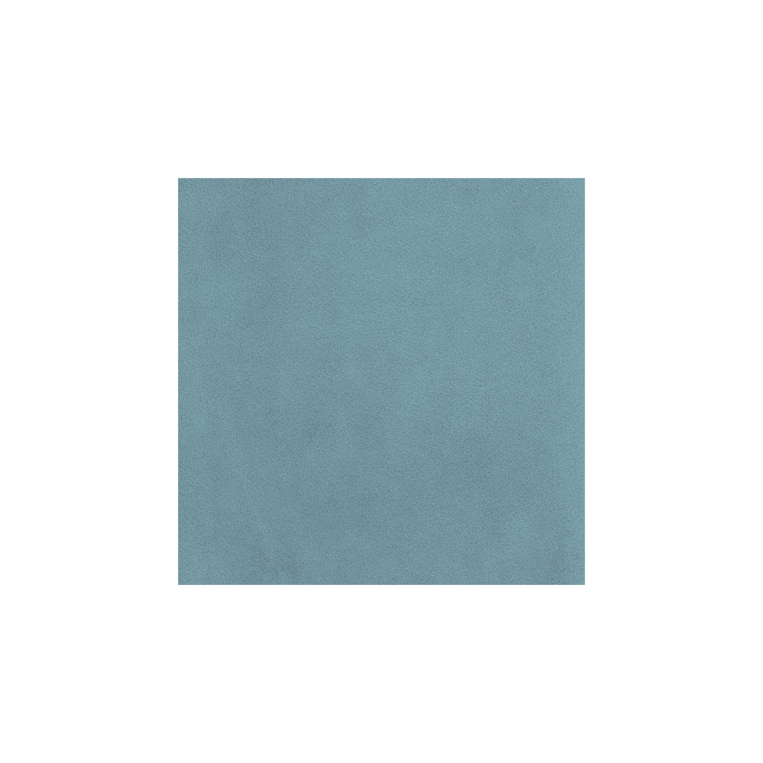 HomePop Round Transitional Wood and Velvet Ottoman with Storage in Blue