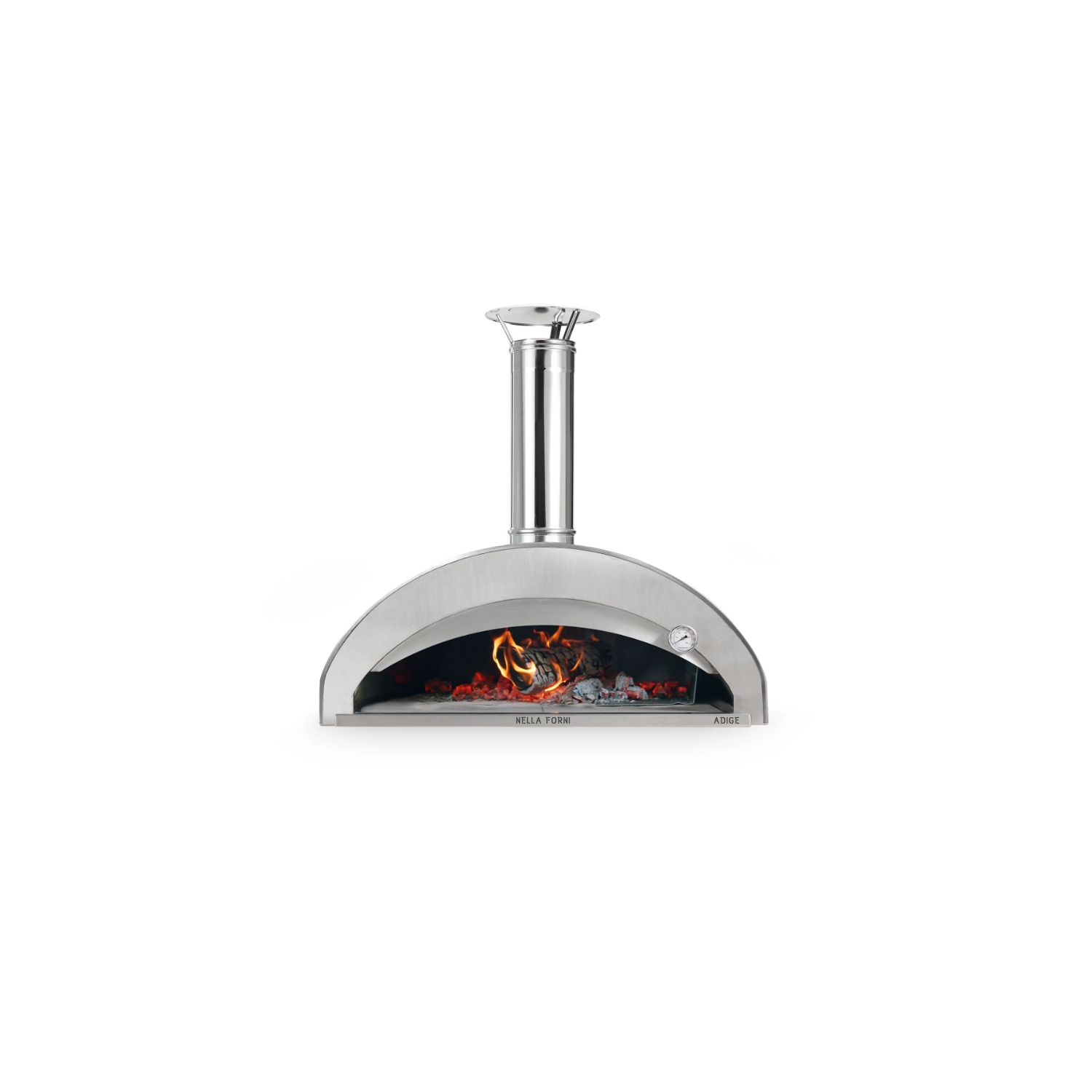 Nella Forni ADIGE 6080 Italian Quattro Pizze Outdoor Wood Pizza Oven - No Stand