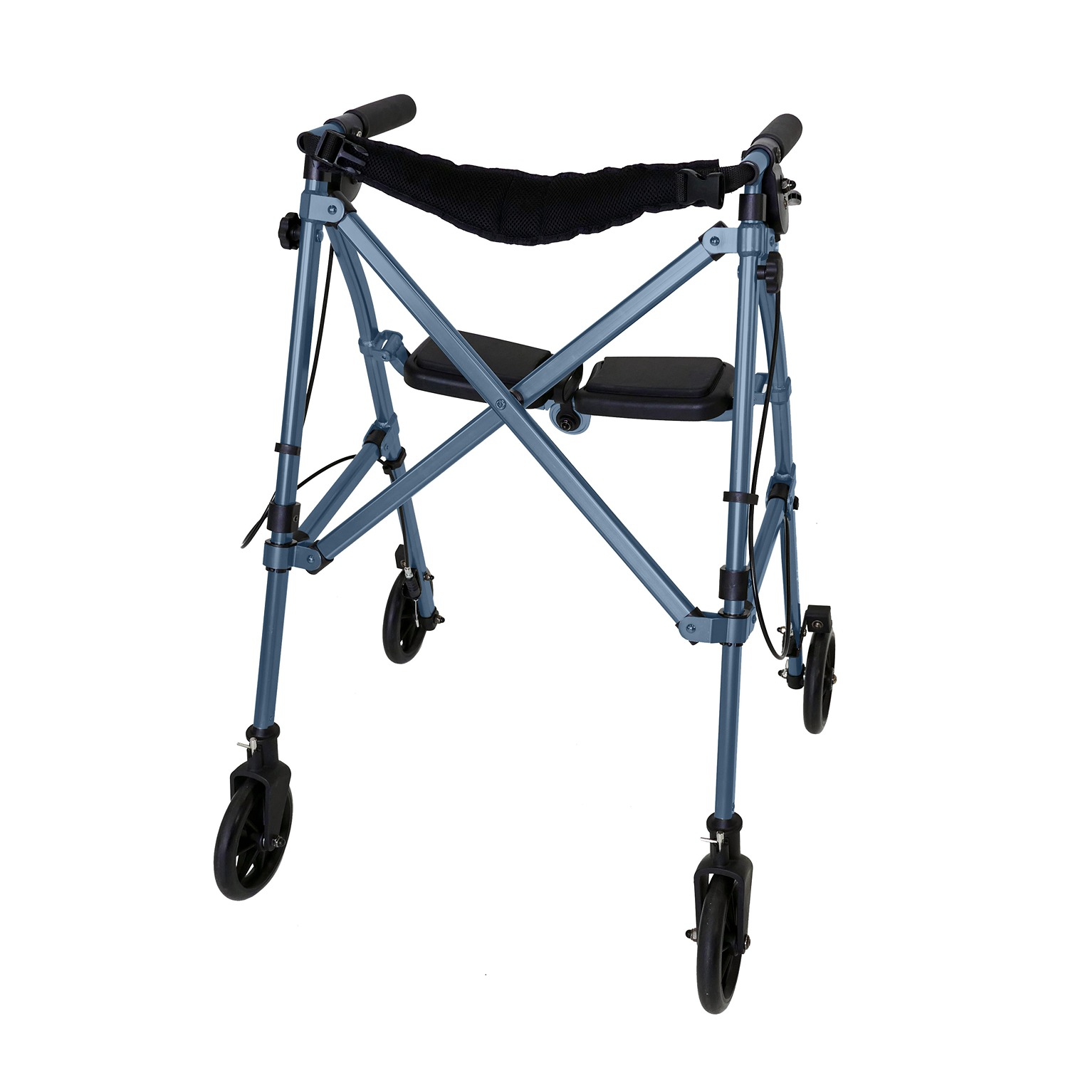 Able Life Space Saver Rollator - Cobalt Blue