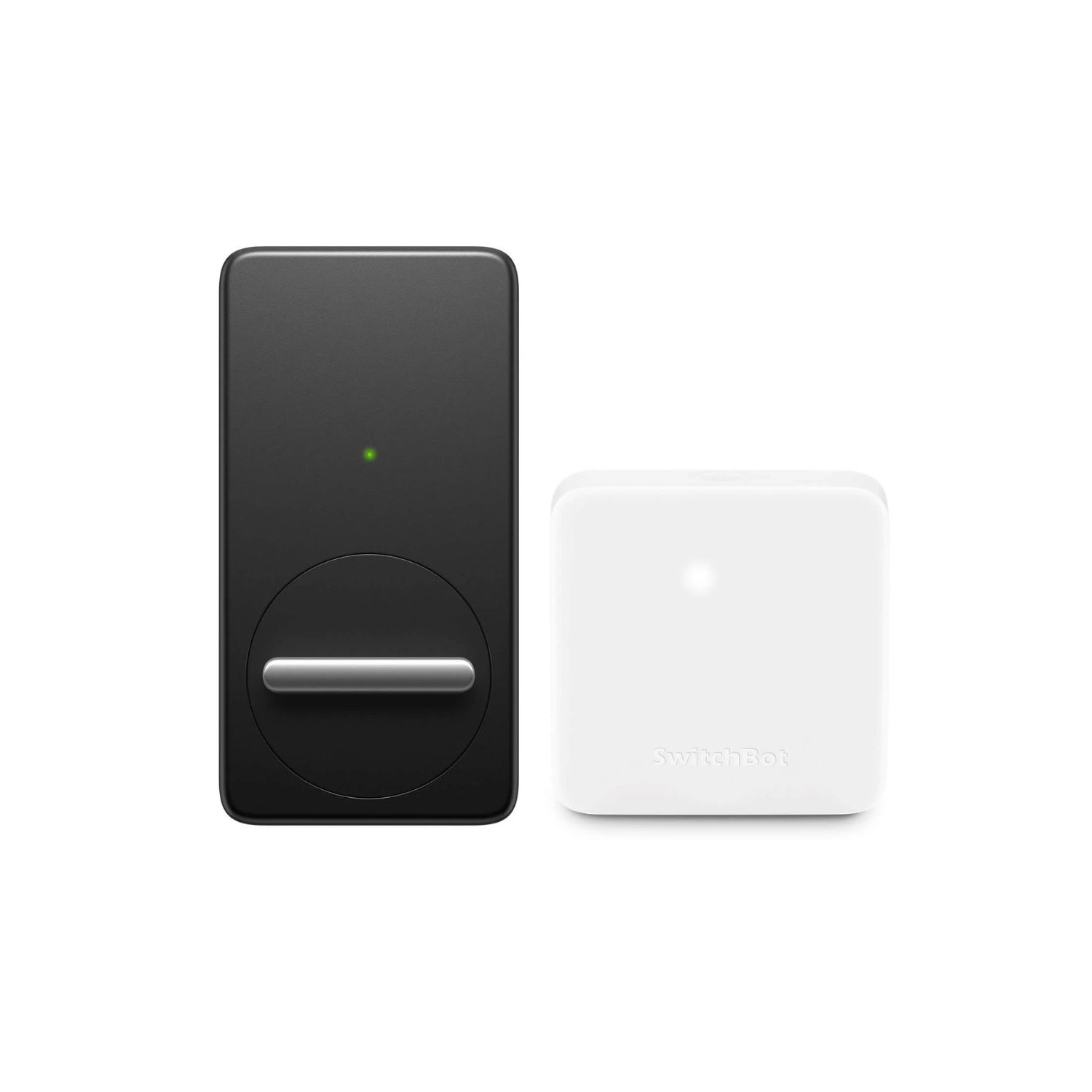 SwitchBot Lock and SwitchBot Hub Mini | Smart Bluetooth Door Lock, Electronic Keyless Entry Door Lock for Front Door, Works with Alexa&Google