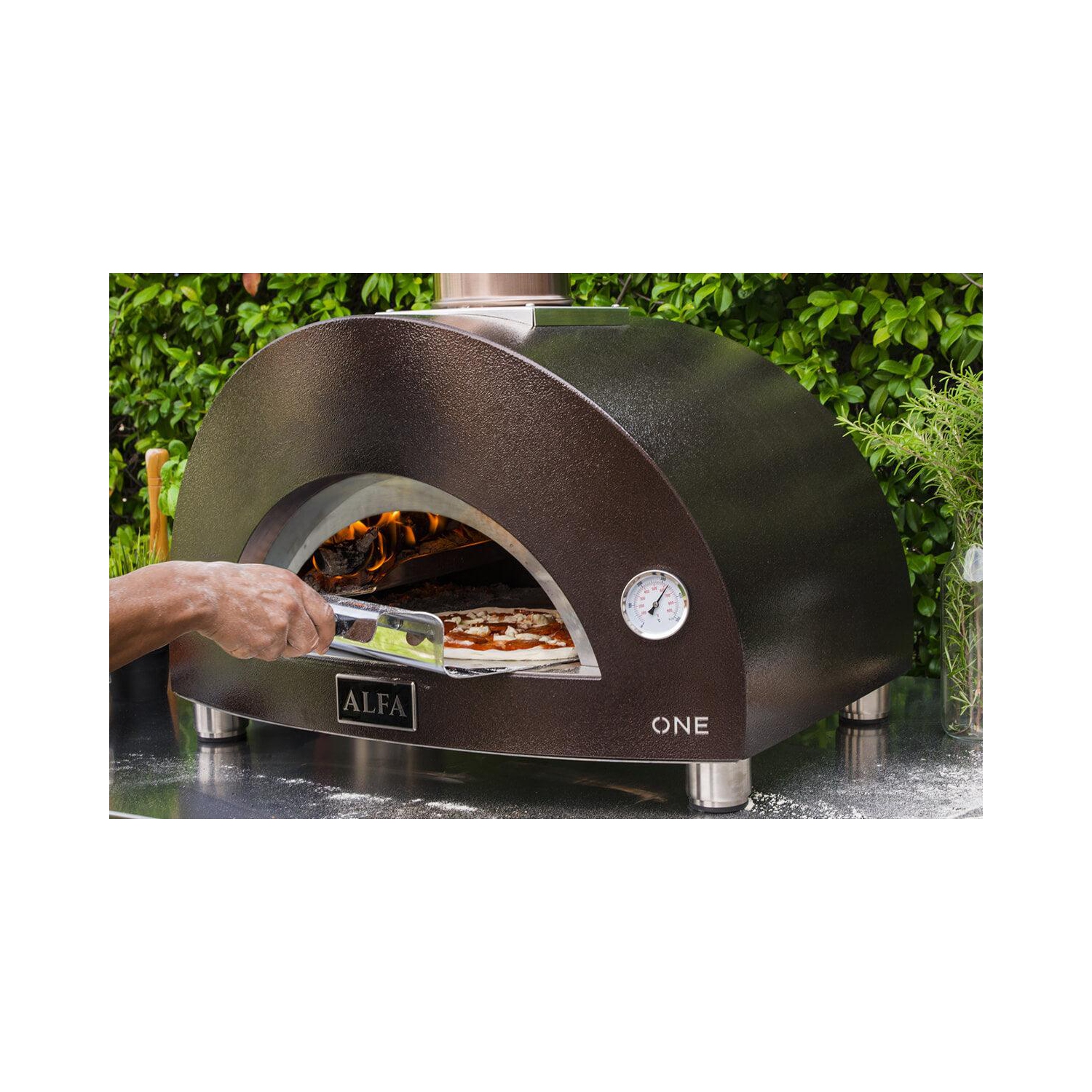 Alfa ONE Wood Burning Pizza Oven - Copper - FXONE-LRAM
