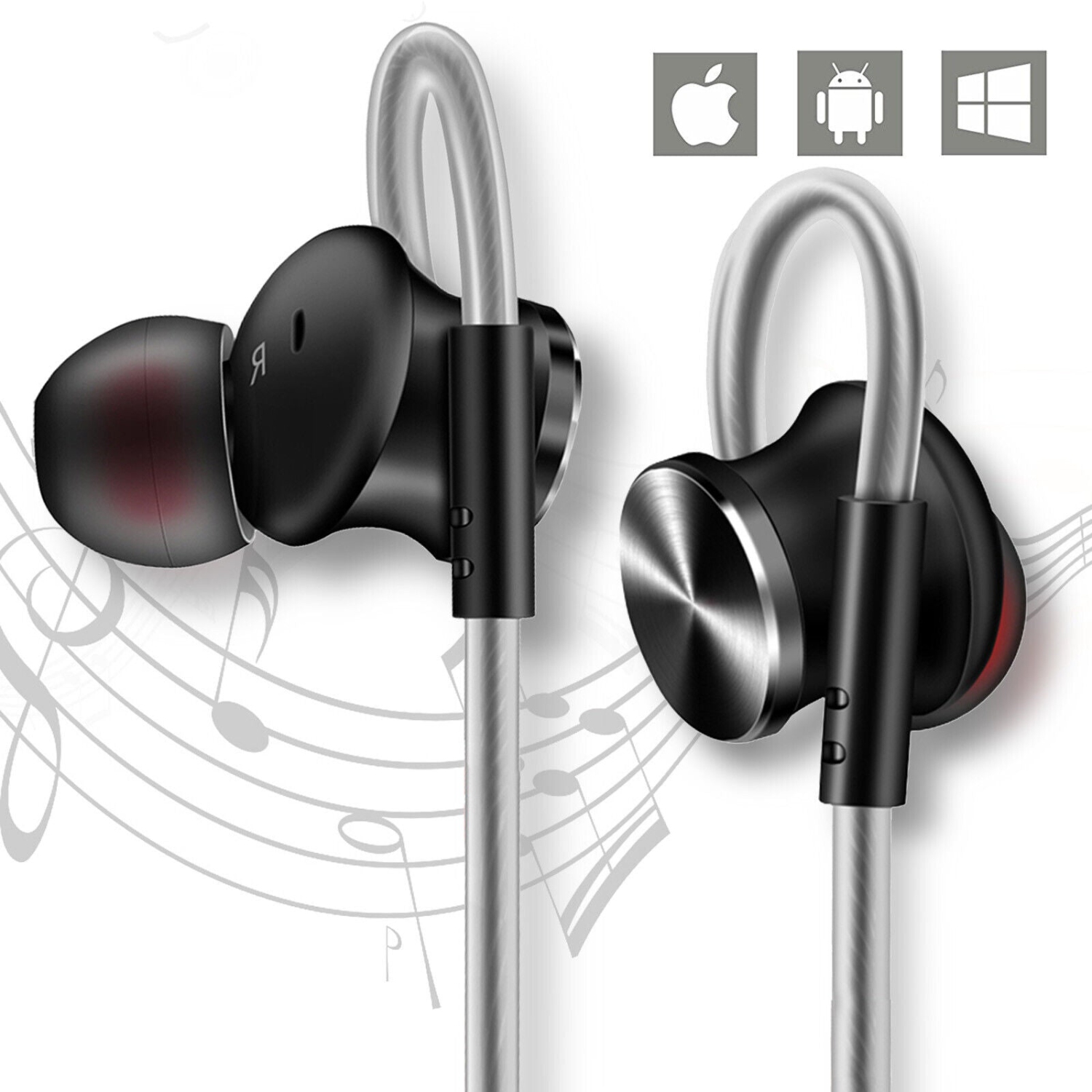 Earbuds Earphones, Noise Islating, High Definition for Samsung iPhone iPod MP3