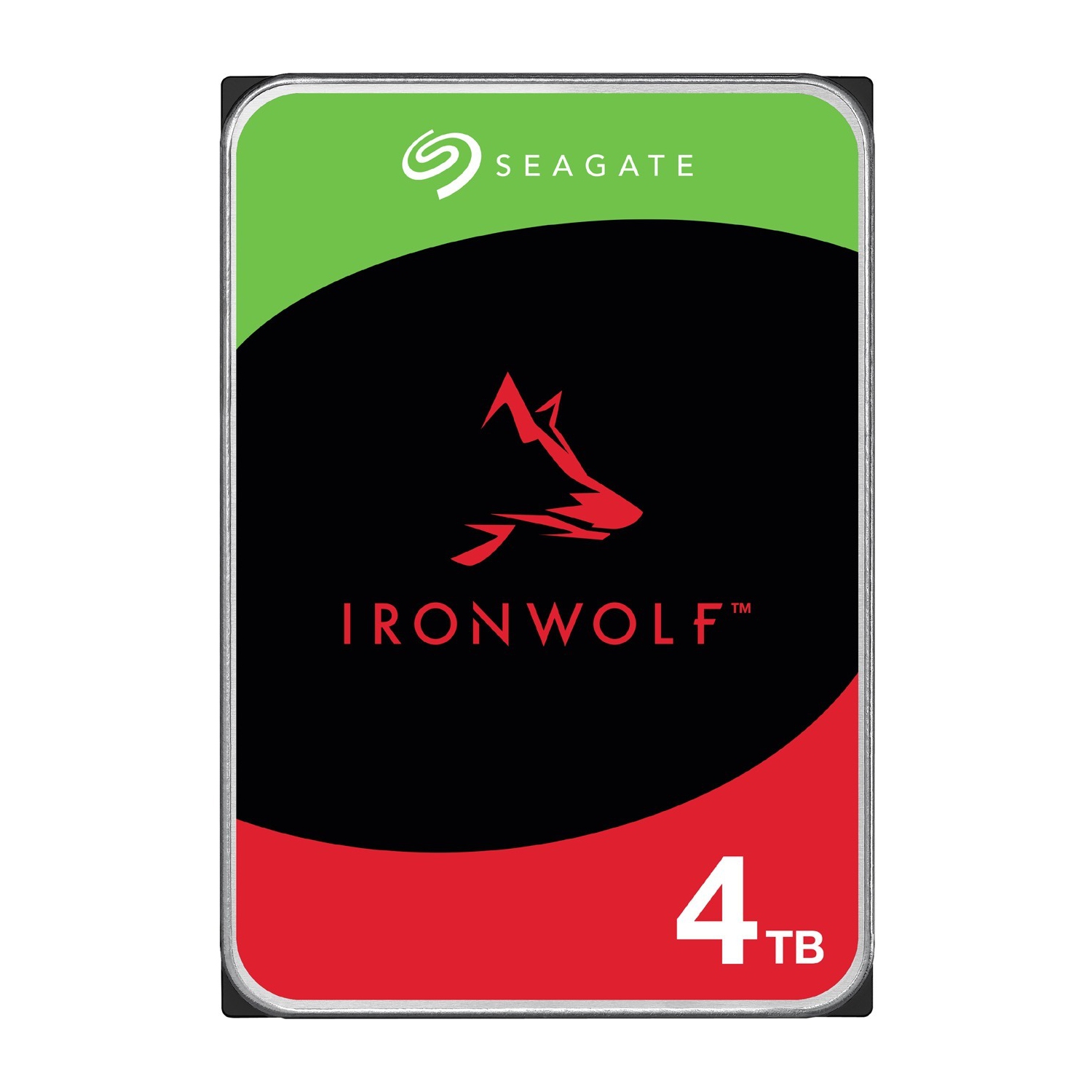 Seagate IronWolf 4TB HDD 3.5" SATA 6.0GB/s 5400RPM Silver Internal Hard Drive (ST4000VN006)