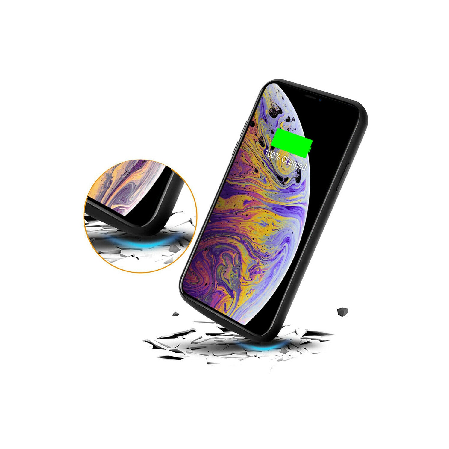 Battery Power bank Charger Case Charging Cover iPhone X Xs Max XR 11 Pro Max SE2