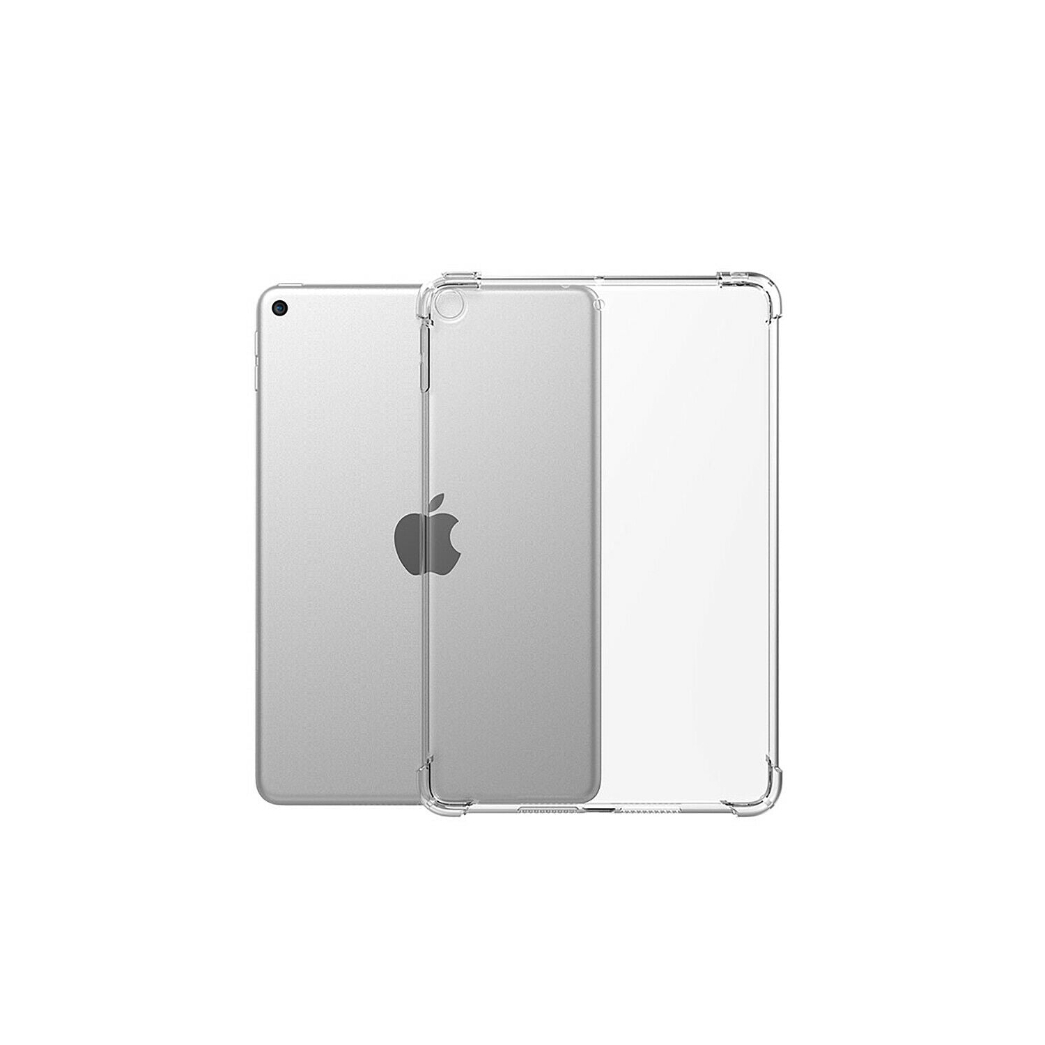 Shockproof Clear TPU Case Back Cover+Screen Protector for iPad 10.2 9th Gen 2021