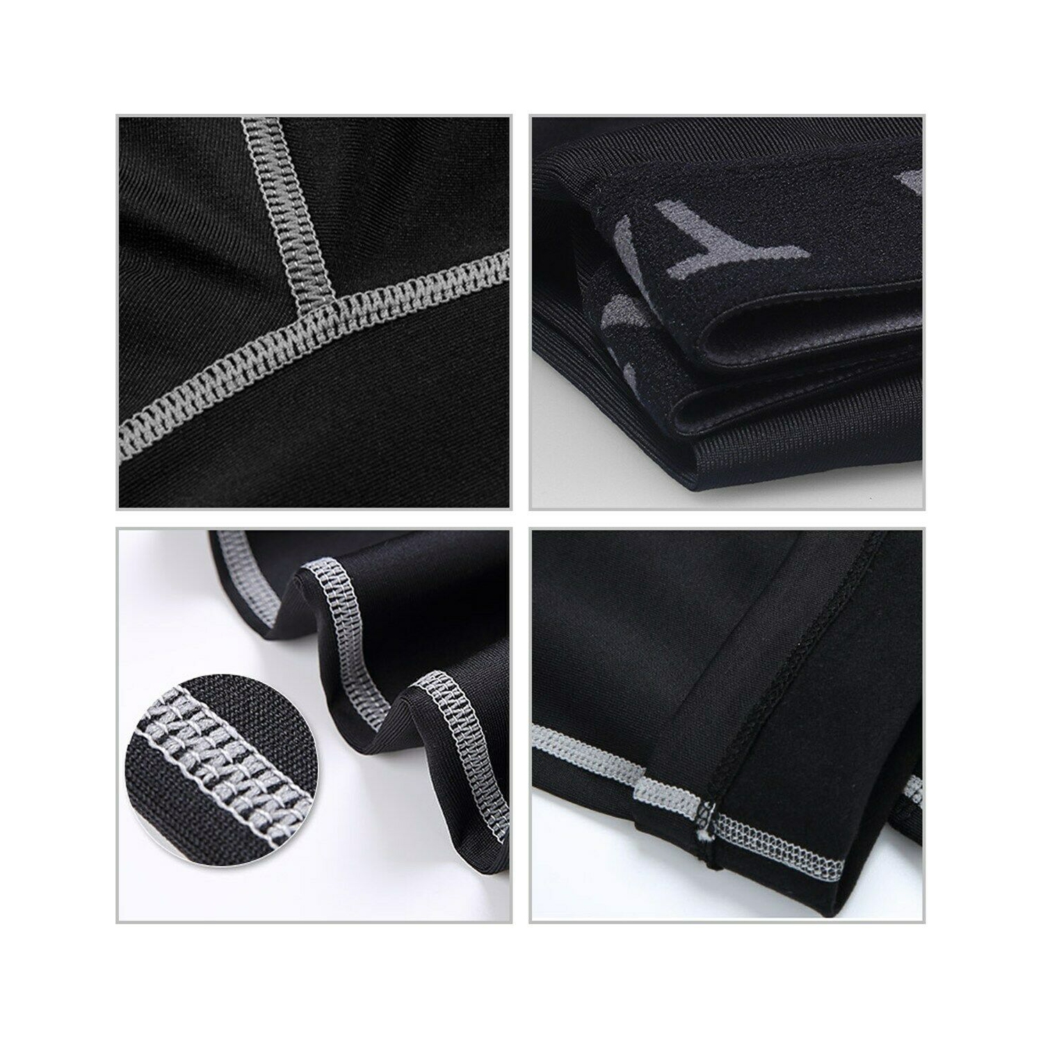 CA Mens Running Compression Leggings Active Base Layer Bottoms Long John Pants