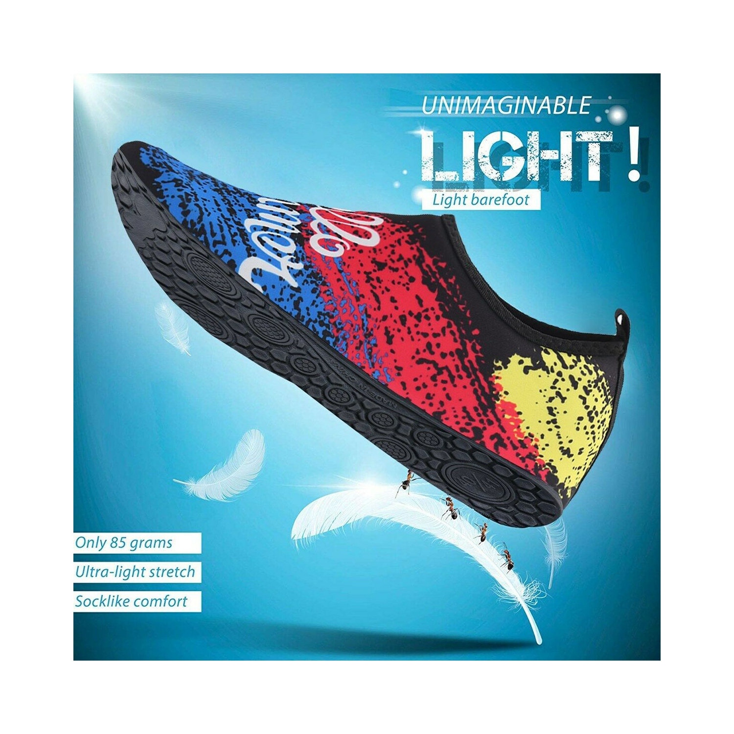 [Breathable & Quick-Dry & Elastic Easy-fit] Water Shoes / Swimming Socks, Unisex