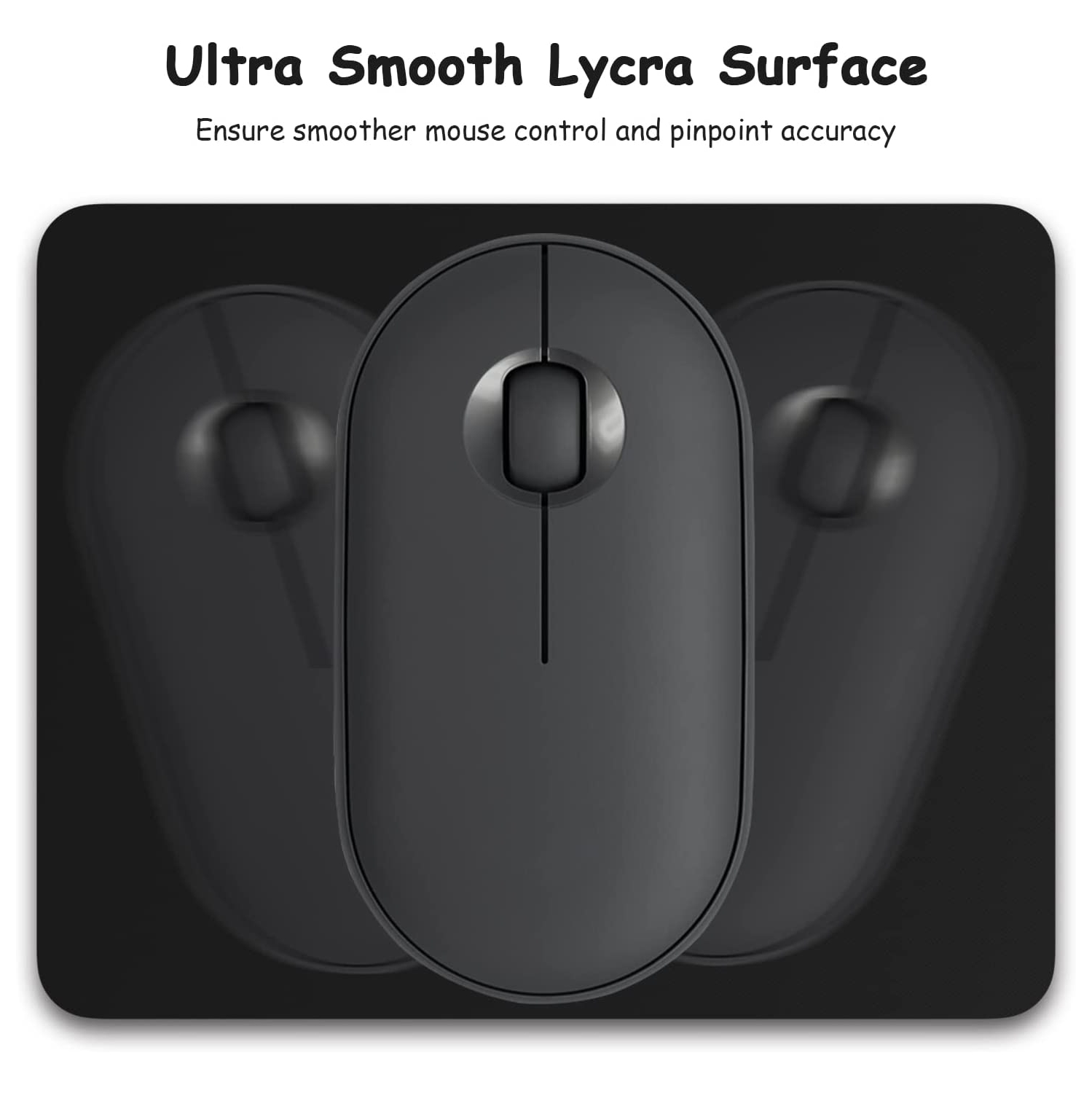 Mouse Pad, Small Mouse Pad 5 x 6 Inch with Non-Slip Rubber Base, Waterproof Mouse Mat, Mini Mouse Pad for Women Kids Men Wireless Mouse Laptops