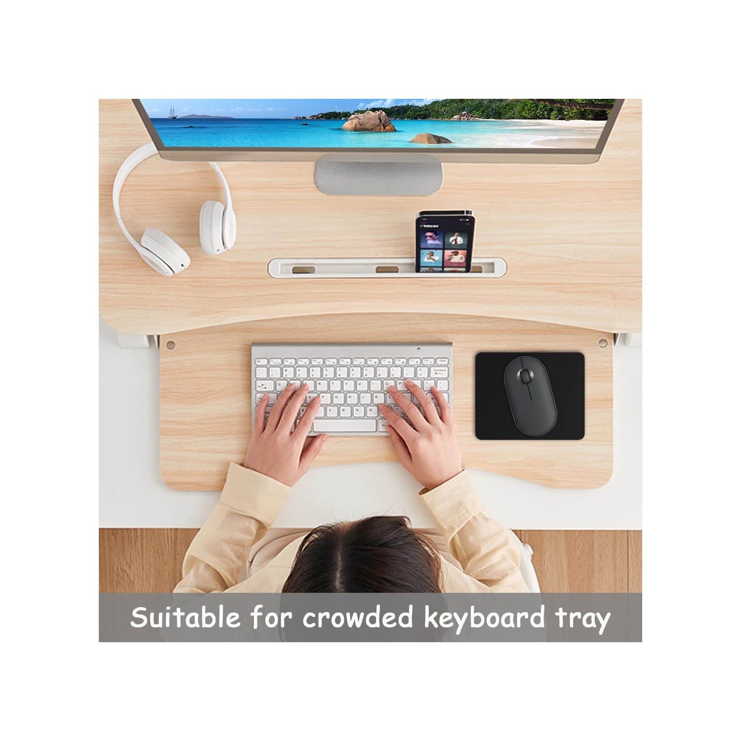 Mouse Pad, Small Mouse Pad 5 x 6 Inch with Non-Slip Rubber Base, Waterproof Mouse Mat, Mini Mouse Pad for Women Kids Men Wireless Mouse Laptops