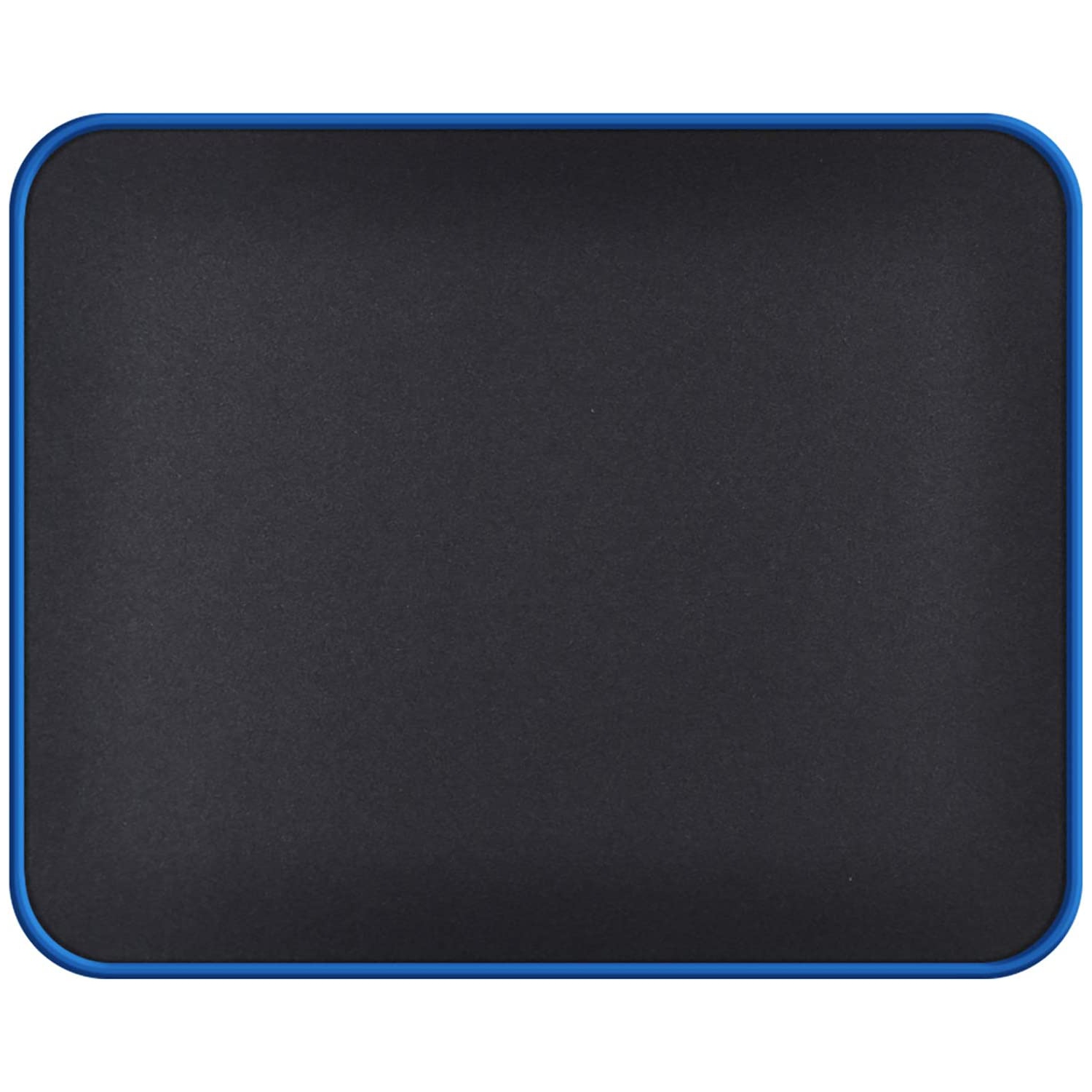 Mouse Pad (4mm Thick) with Blue Non Slip Rubber Base, Small Black Gaming Mouse Pads Mat with Smooth Surface, Durable Stitched Edge Mousepad for Laptop, Computer, Home(10.2x8.3x0.16