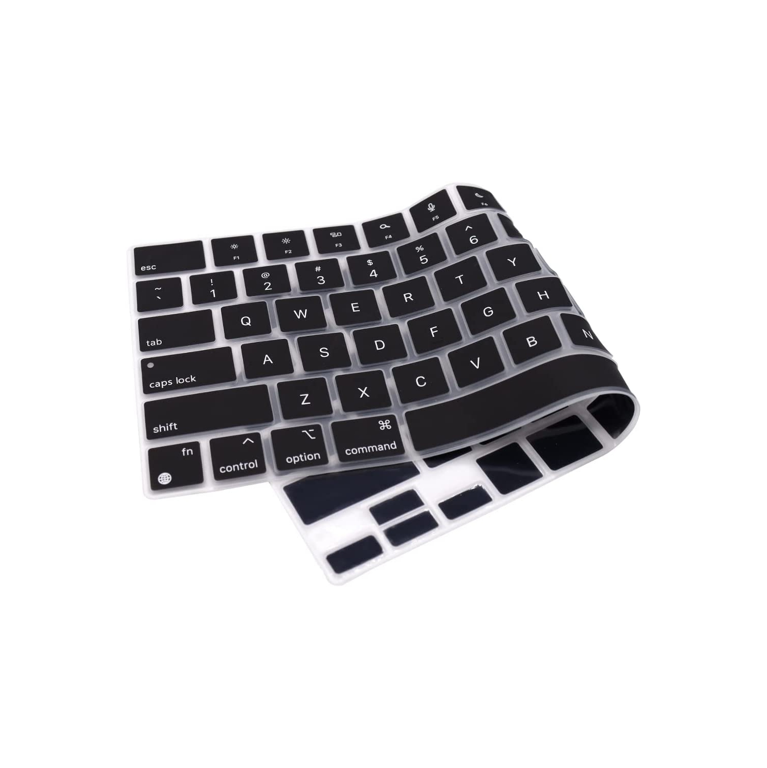 Compatible with MacBook Pro 14 inch & 16 inch & MacBook Air 13.6 inch Keyboard Cover Skin 2021 2022 Soft Silicone Protector for Mac Book M1 Pro/M1