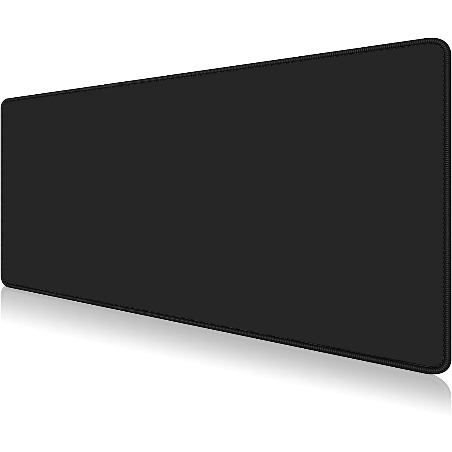 Large Gaming Mouse Pad, Extended Mousepad with Stitched Edges, Water Resist Keyboard Pad with Non-Slip Base, Big XXL Mousepad Desk Mat for Gamer, Laptop, Office, 31.5x15.7