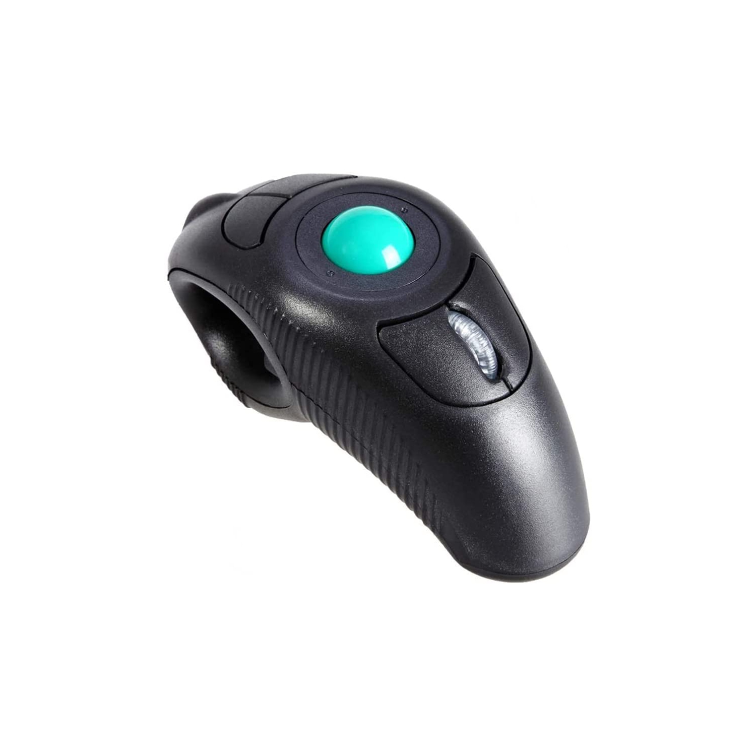 Portable Wireless Finger Handheld USB Optical Trackball Mouse for PC Laptop Mac with Laser Pointer