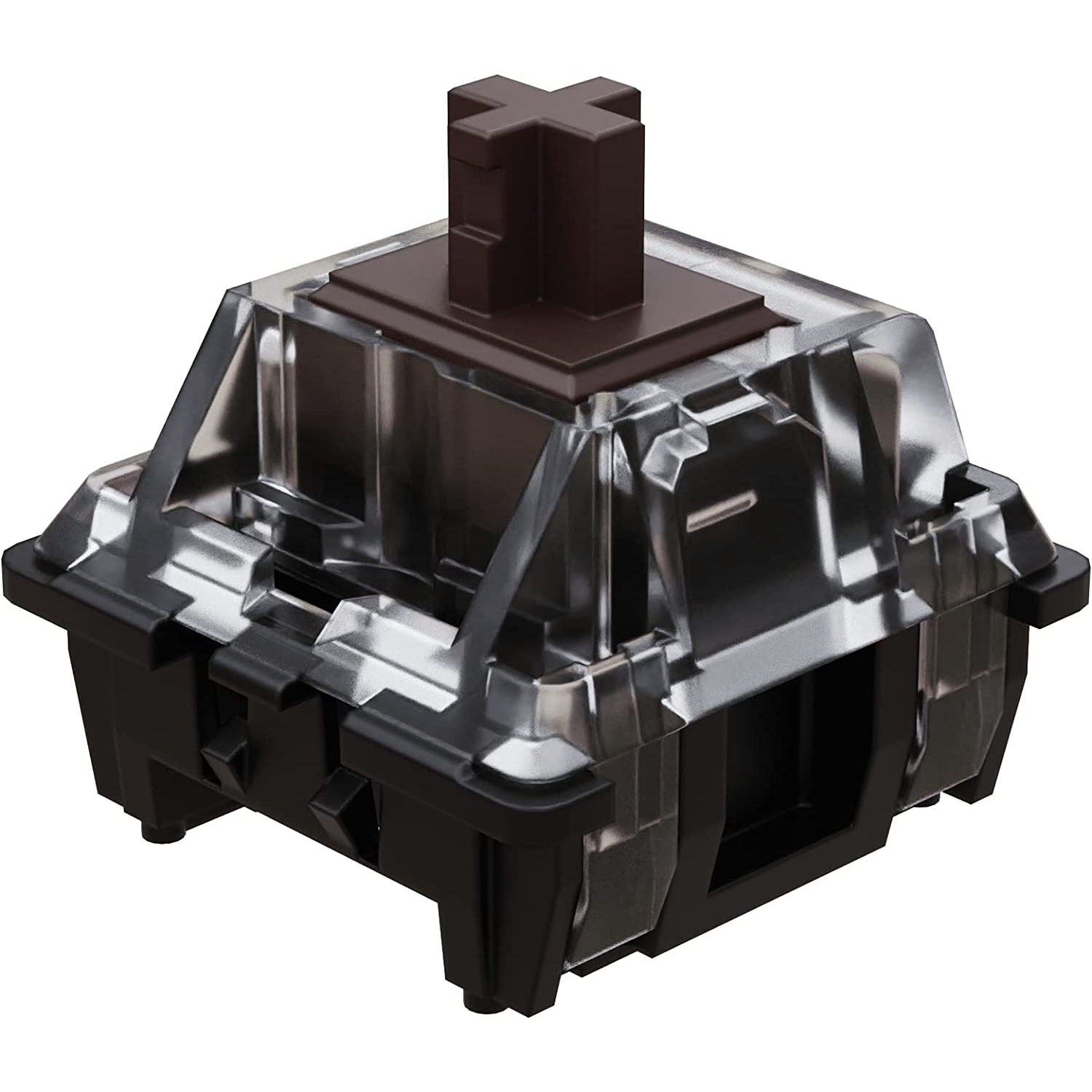 KS-15 Optical Switches for MX Mechanical Gaming Keyboard 55g Force Tactile Clear Top RGB Switches for Backlit Keyboard