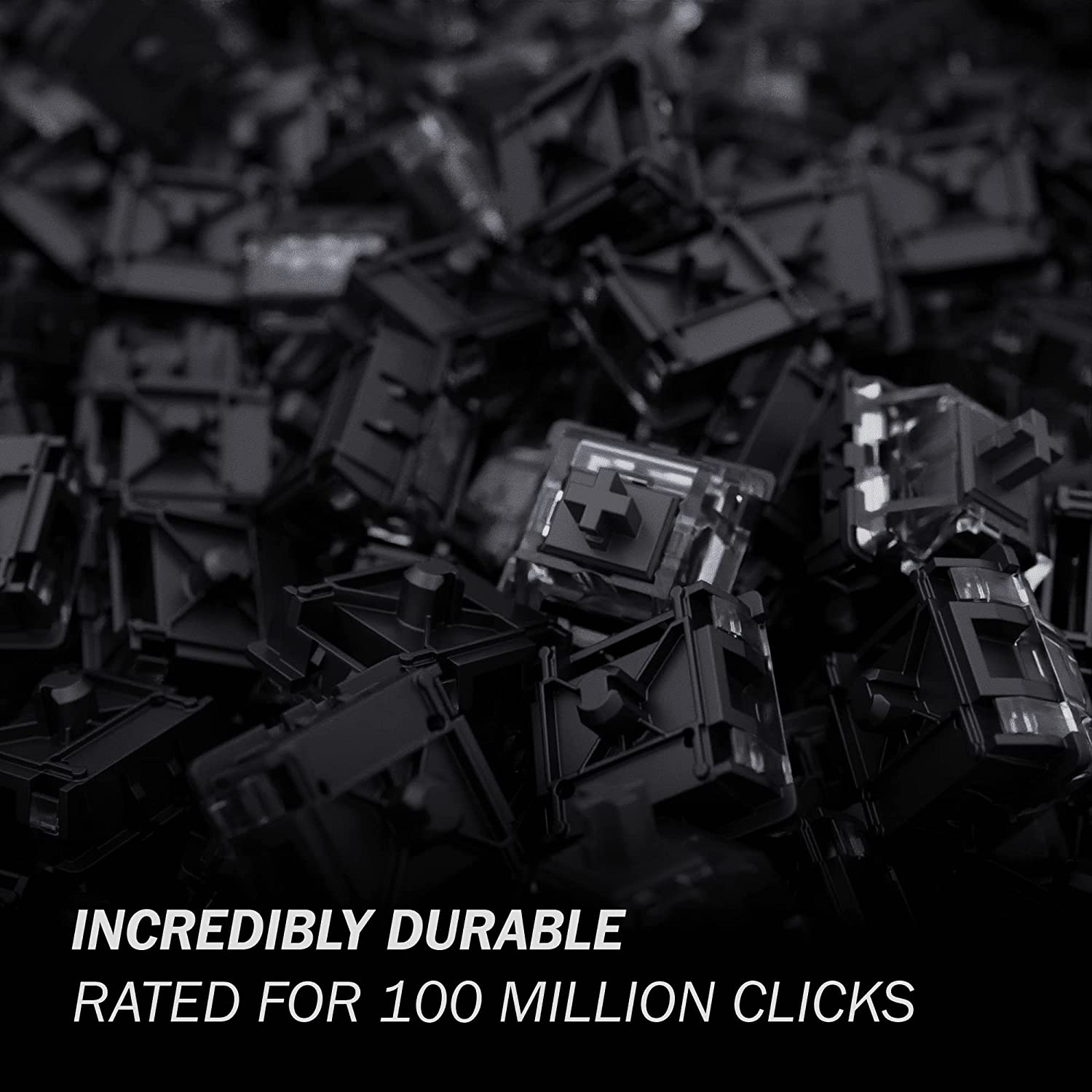 KS-15 Optical Switches for MX Mechanical Gaming Keyboard 55g Force Tactile Clear Top RGB Switches for Backlit Keyboard