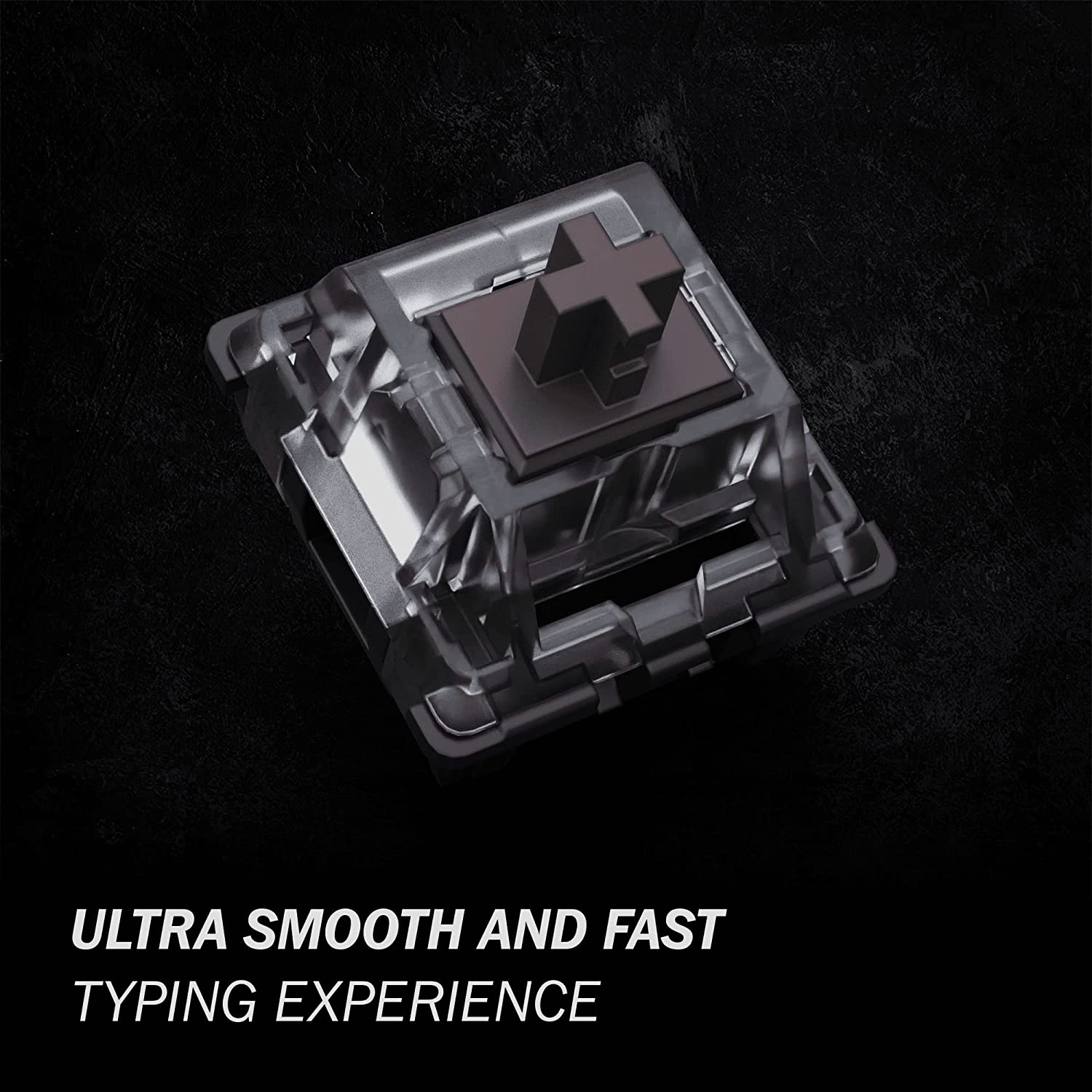 KS-15 Optical Switches for MX Mechanical Gaming Keyboard 55g Force Tactile Clear Top RGB Switches for Backlit Keyboard