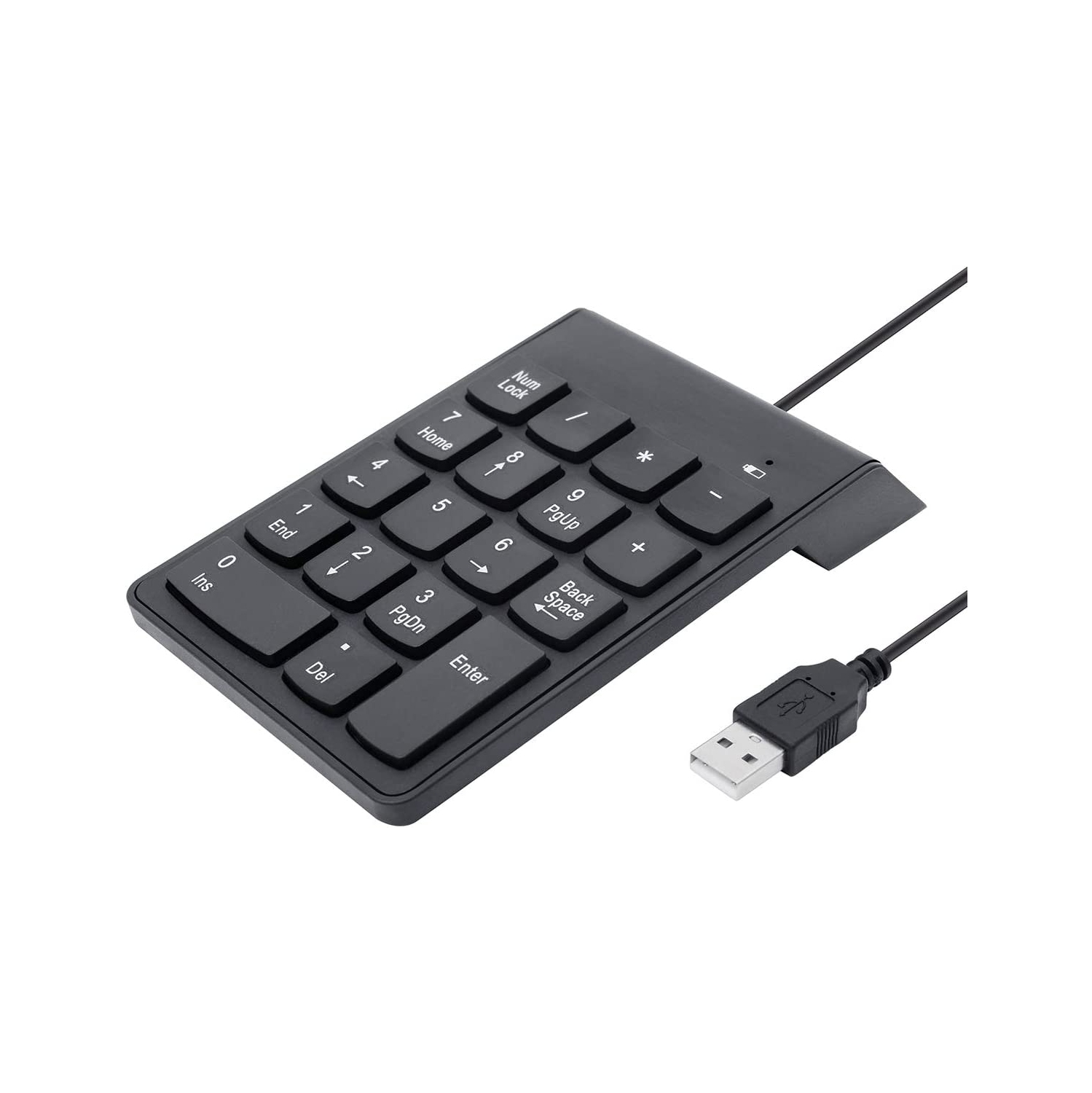 Numeric Keypad,USB Numeric Keypad, USB 18 Key Number Numeric Keypad Keyboard For Laptop/Notebook PC Computer