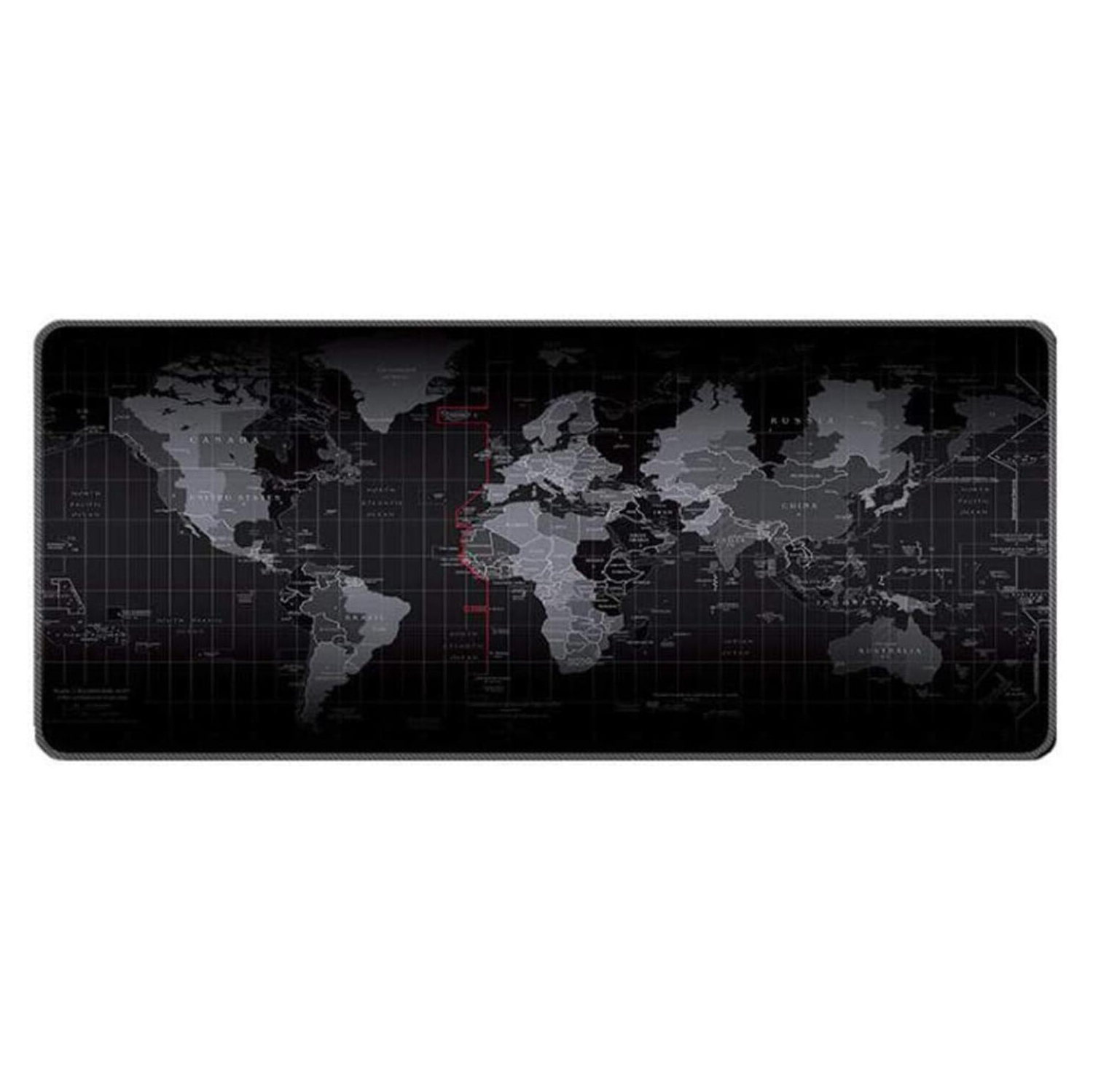 Grand tapis de souris de jeu élargi avec sous-tapis de bureau Stitched Edge pour ordinateur portable de bureau PC Gamer Office et tapis de souris en