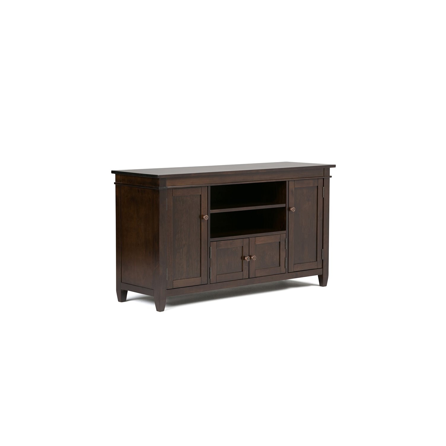 Atlin Designs 54" TV Stand in Tobacco Brown