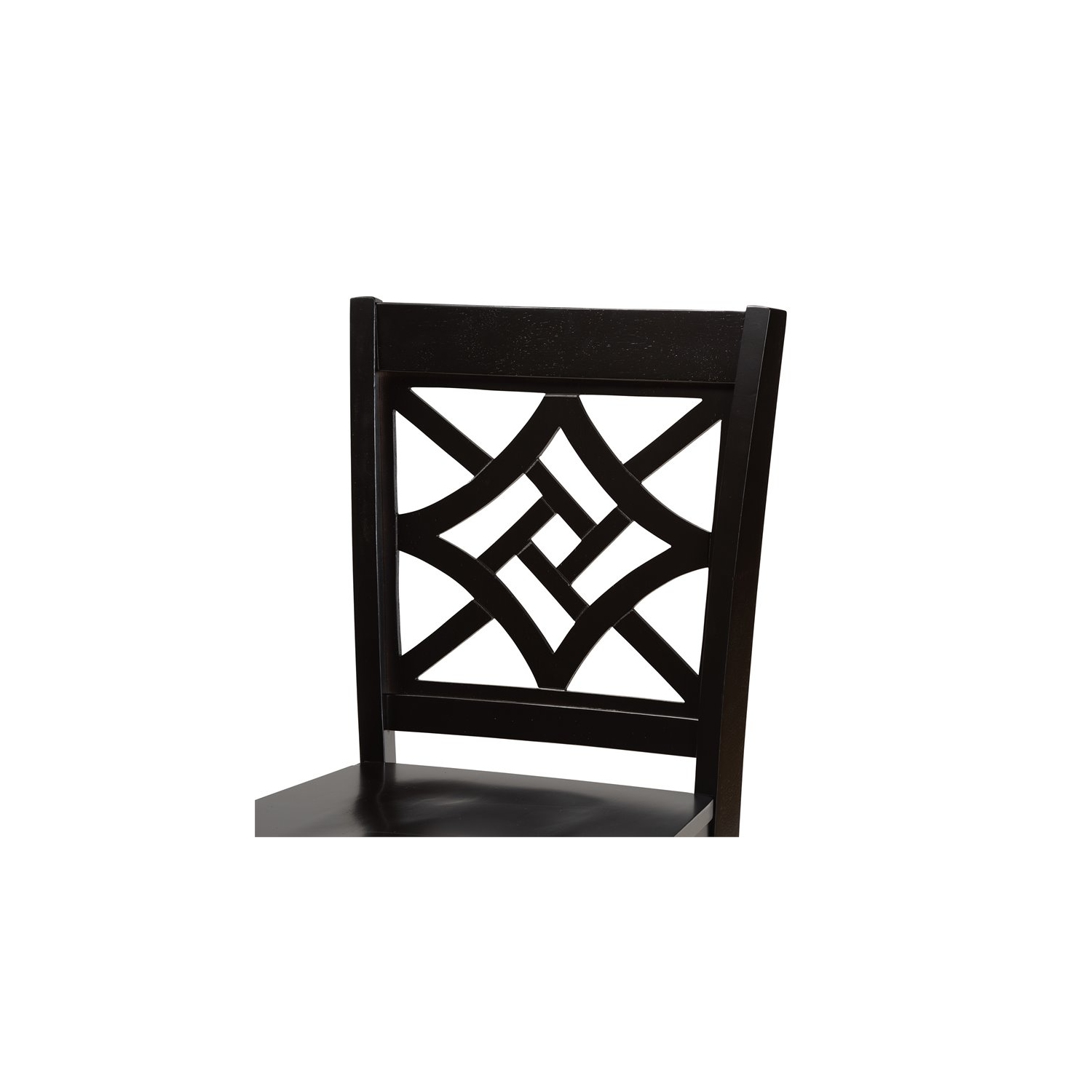 Bowery Hill Transitional Dark Brown Finished Wood 5-Piece Pub Set