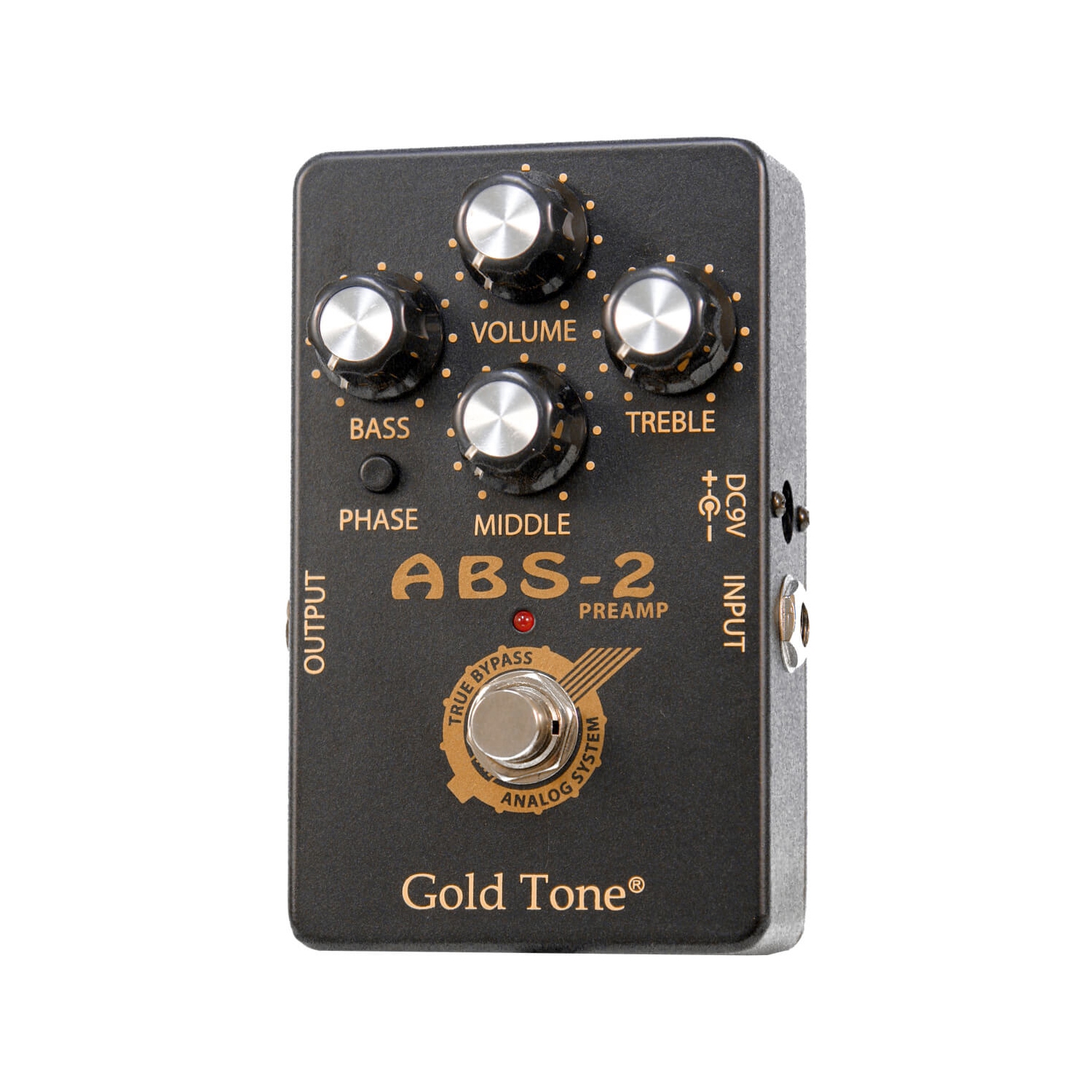 Gold Tone Préampli ABS-2 de format pédale