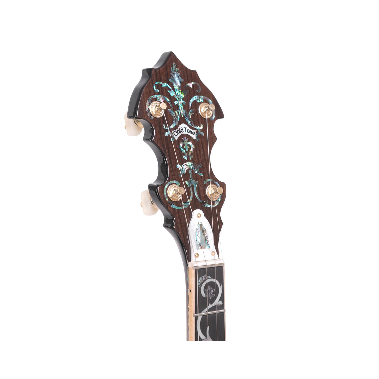 Gold Tone Mastertone OB-300 Orange Blossom 5-String Deluxe Banjo, Gold Plated w/Case