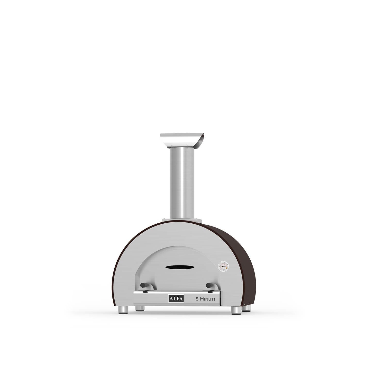 Alfa 5 MINUTI Countertop Wood Burning Pizza Oven - FX5MIN-LROA-T