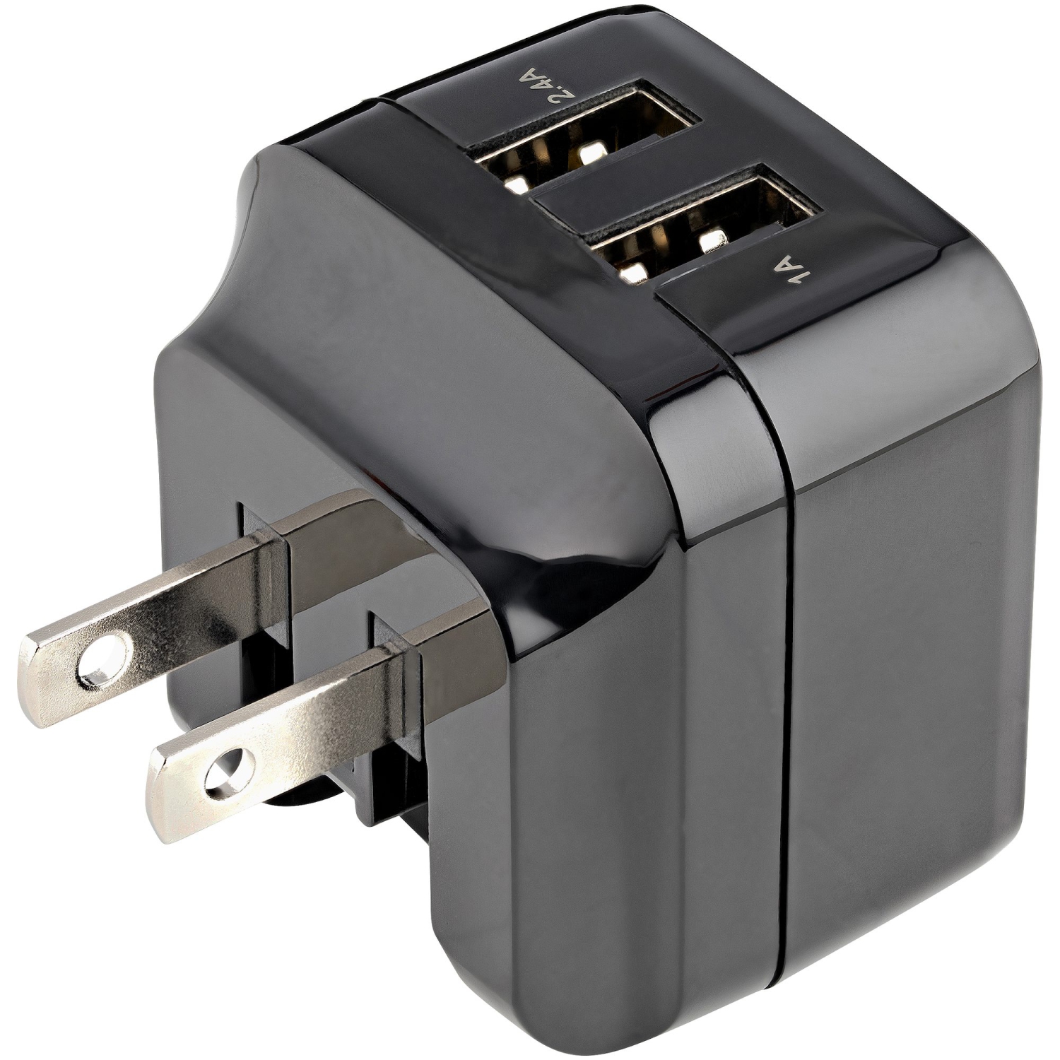 CHARGEUR MURAL USB À 2 PORTS DE STARTECH (USB2PACUBK)