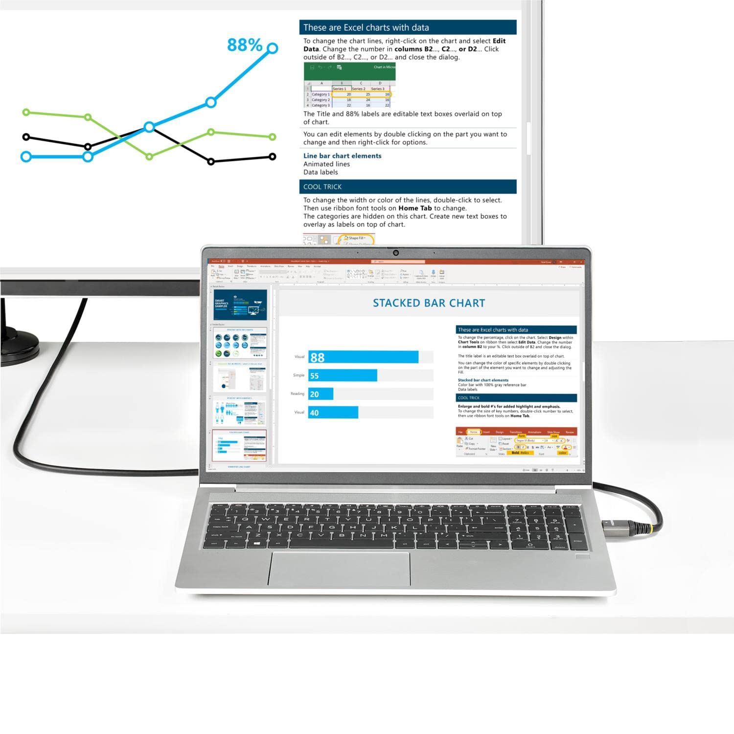 Startech 10FT 3M CERTIFIED HDMI 2.1 CABLE-8K/4K