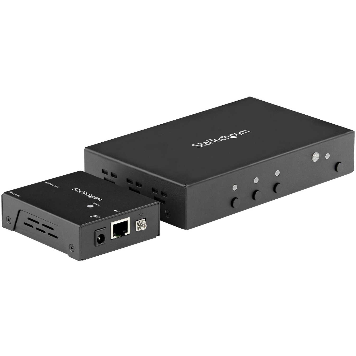 Startech HDMI EXTENDER OVER CAT6 W/ 3 PORT SWITCH - 3 Port HDMI Switch Box-(VS321HDBTK)