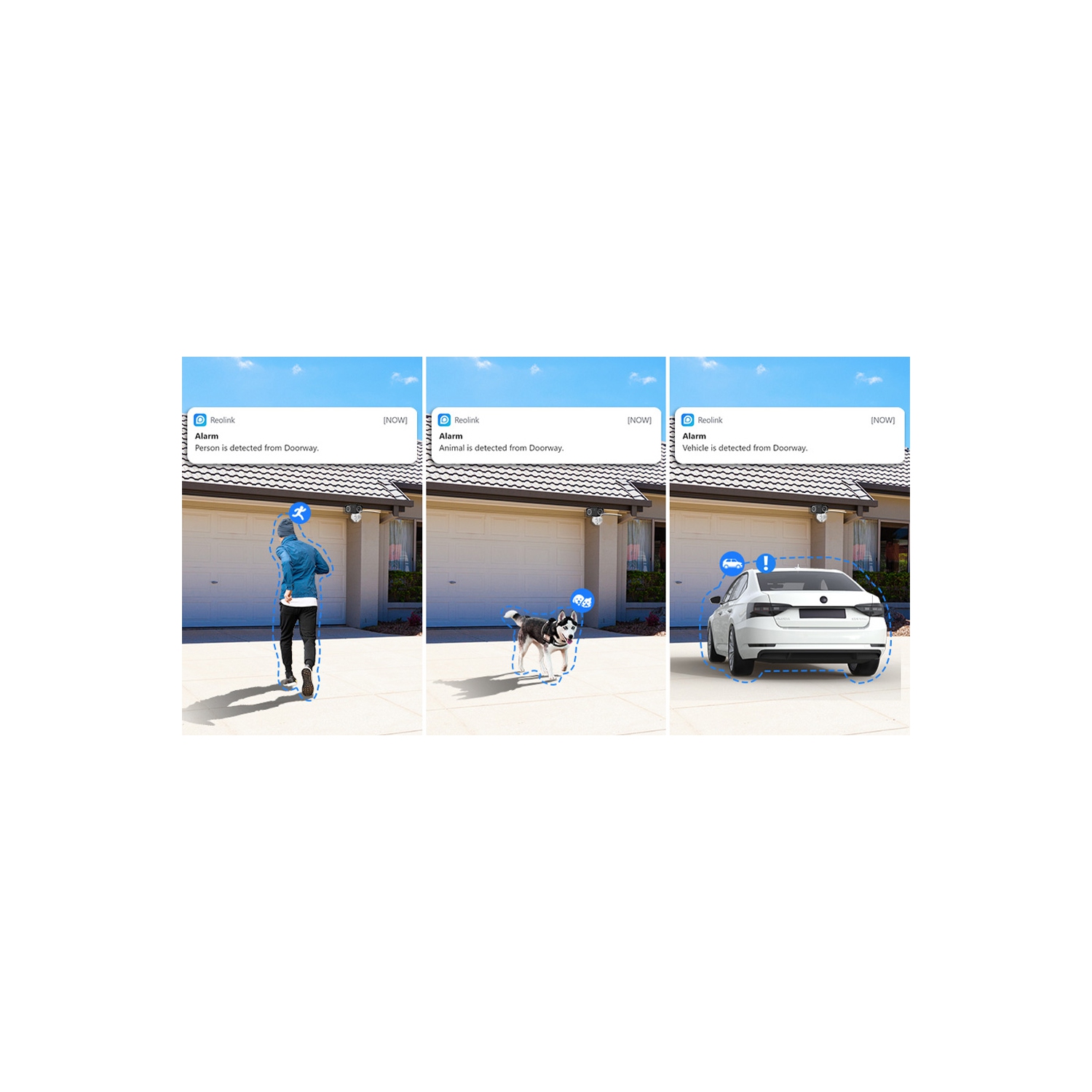 Reolink Dual-Lens 180° Security Camera, 4K Ultra HD, 5GHz/2.4GHz WiFi, Person/Vehicle Detection, Color Night Vision, Two-Way Audio