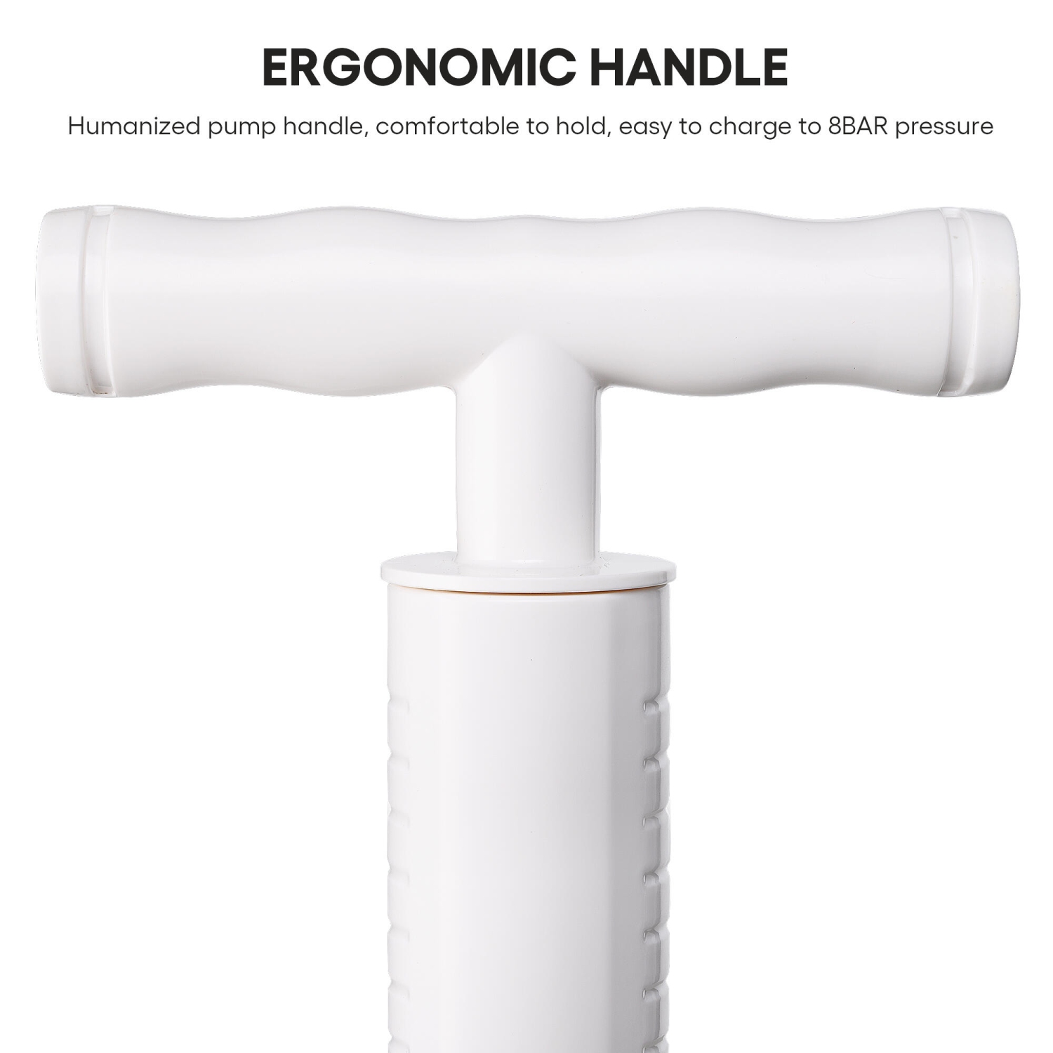 Double Handle Design High Pressure Air Pump Plunger with four heads For Bathroom, Toilet, Floor Drain, Sink, Clogged Pipe - LVINGbasics