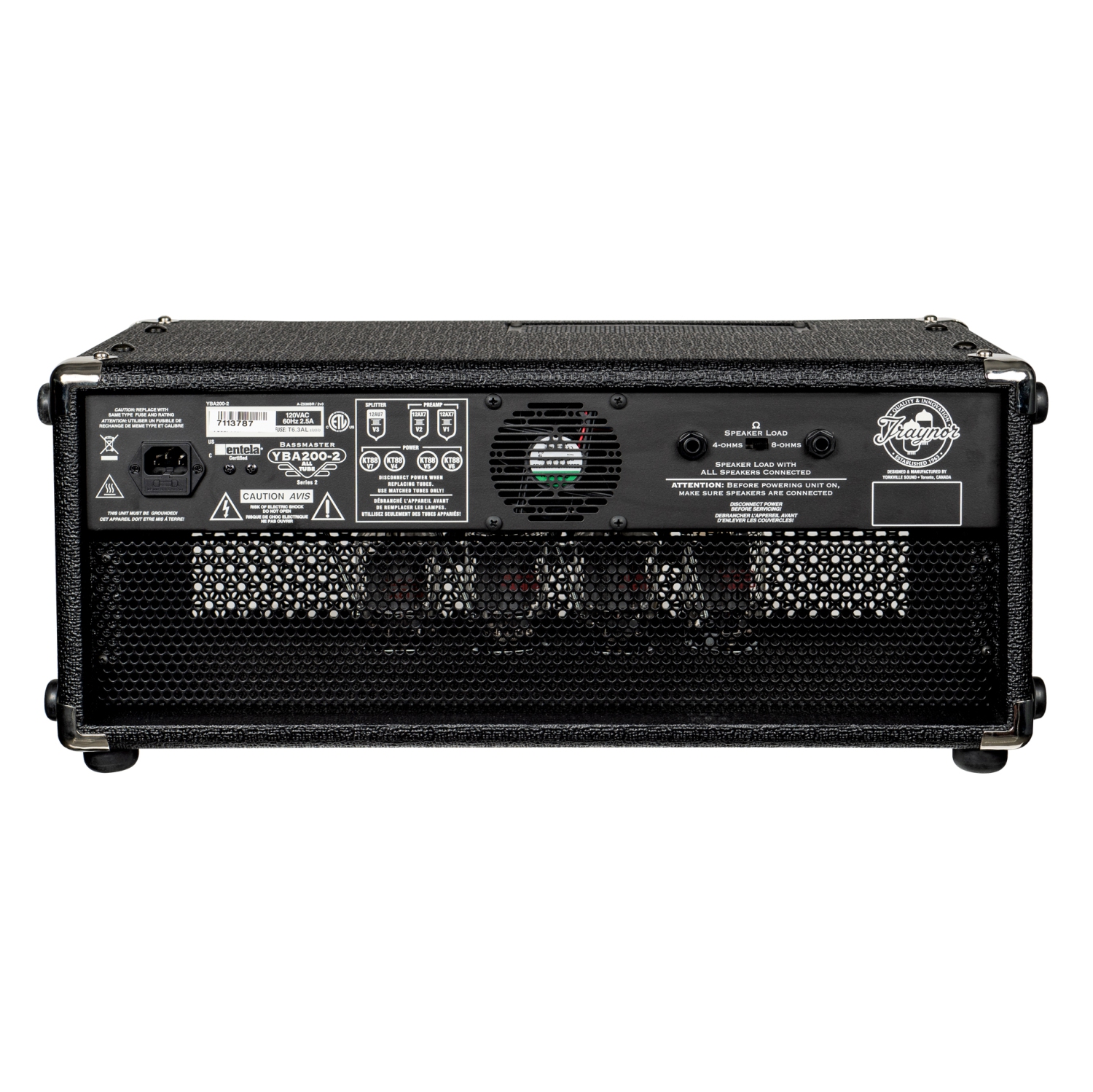 Traynor 200 Watt All-Tube Bass Head