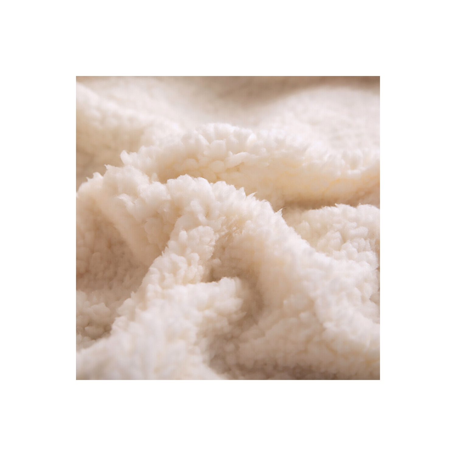 Sherpa Plaid Fleece Throw Blanket, Double-Sided Super Soft Luxurious, 50x60 in