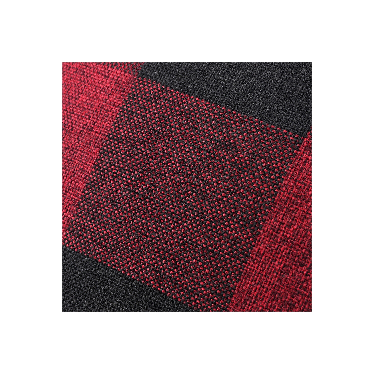 Paquets de 4 housses de coussins confortables – 100 % lin coton, 18 x 18 po