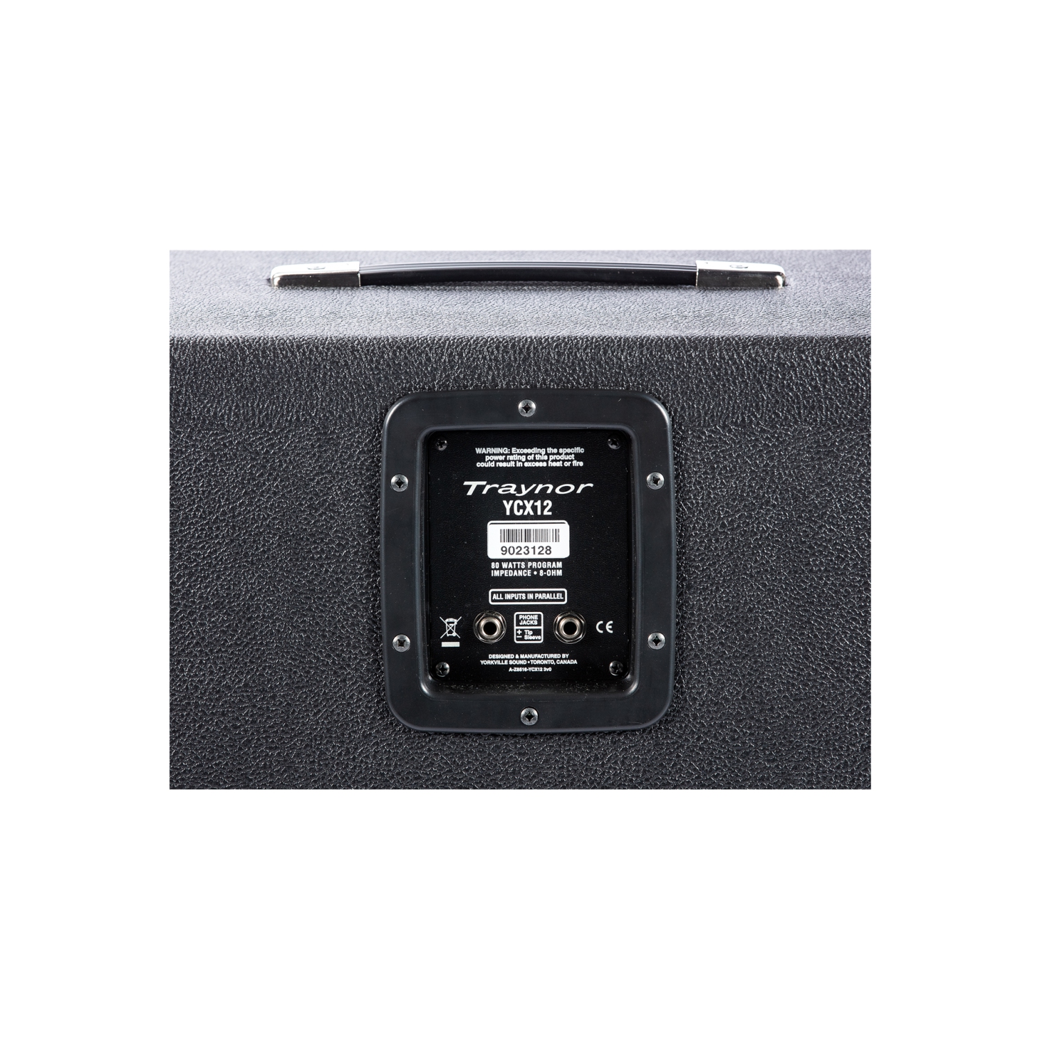 Traynor Custom Valve 80 Watt 1x12 Guitar Extension Cabinet