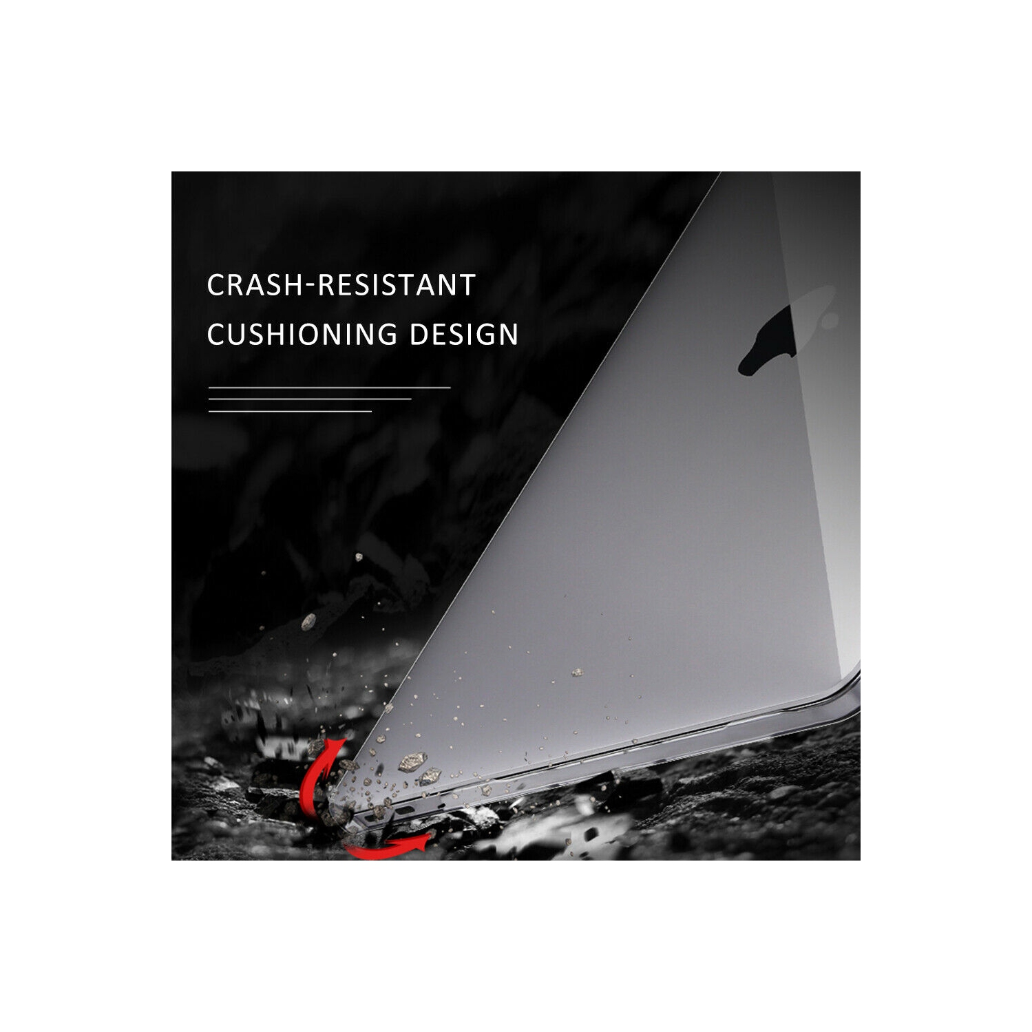 For Macbook Pro 15 A1990 A707 Rubberized Hard Shell Cover Lightweight & Slim CA