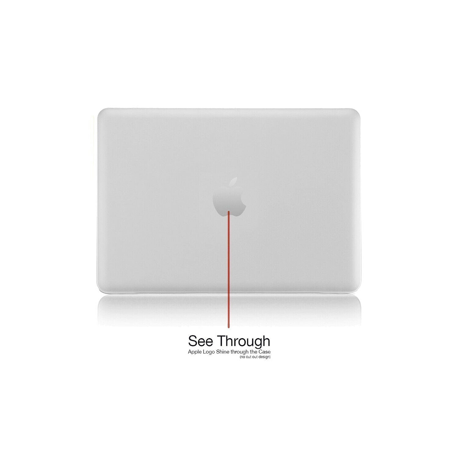 For Macbook Pro 15 A1990 A707 Rubberized Hard Shell Cover Lightweight & Slim CA