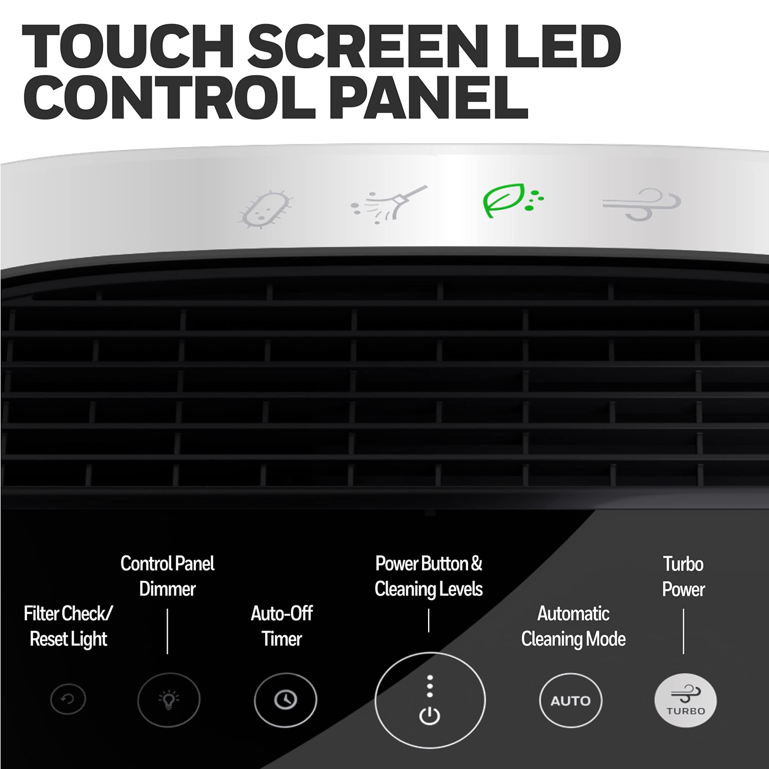 Honeywell Insight 190' Medium-Large Rooms HEPA Air Purifier - Black