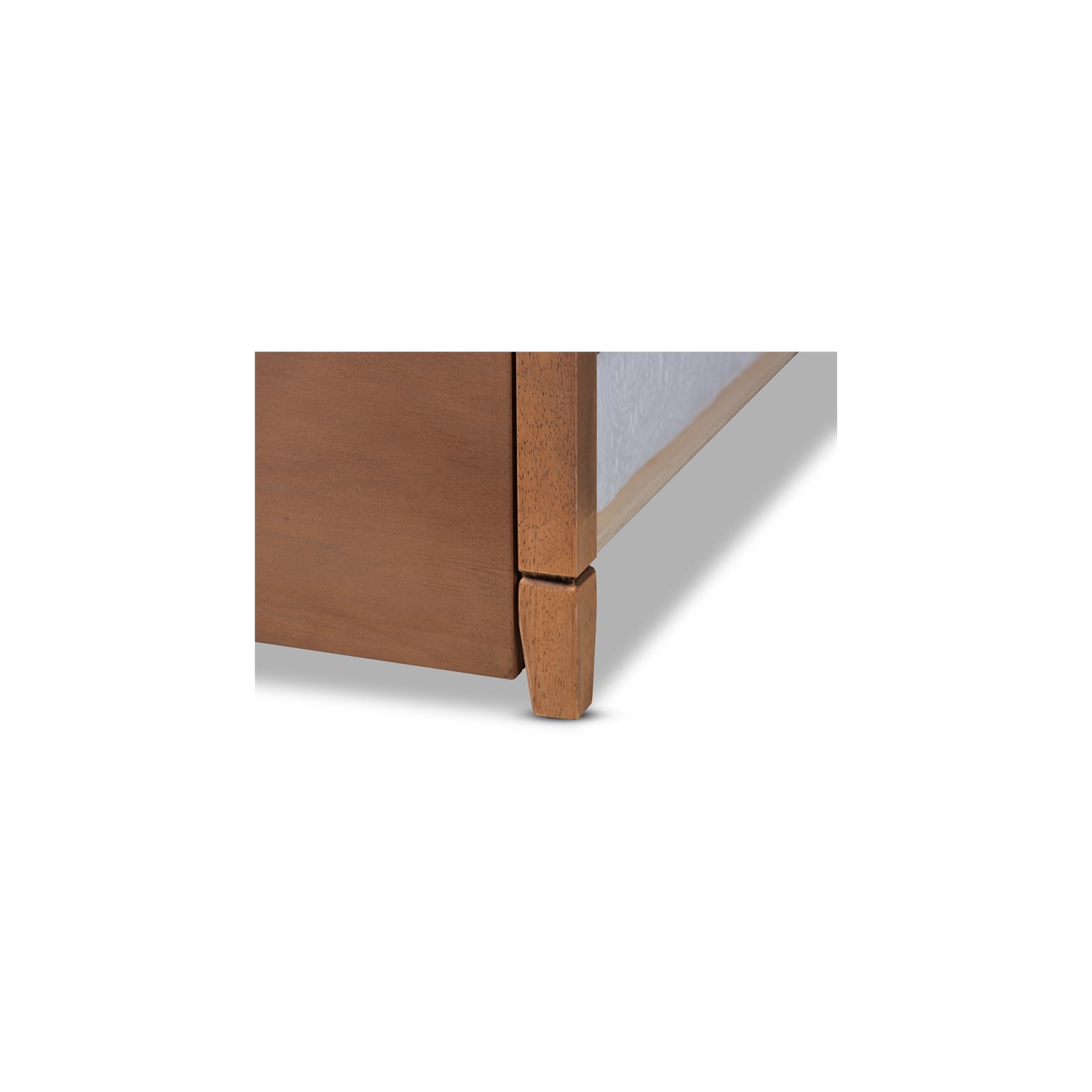 Bowery Hill Ash Brown Finished Wood Daybed with Trundle