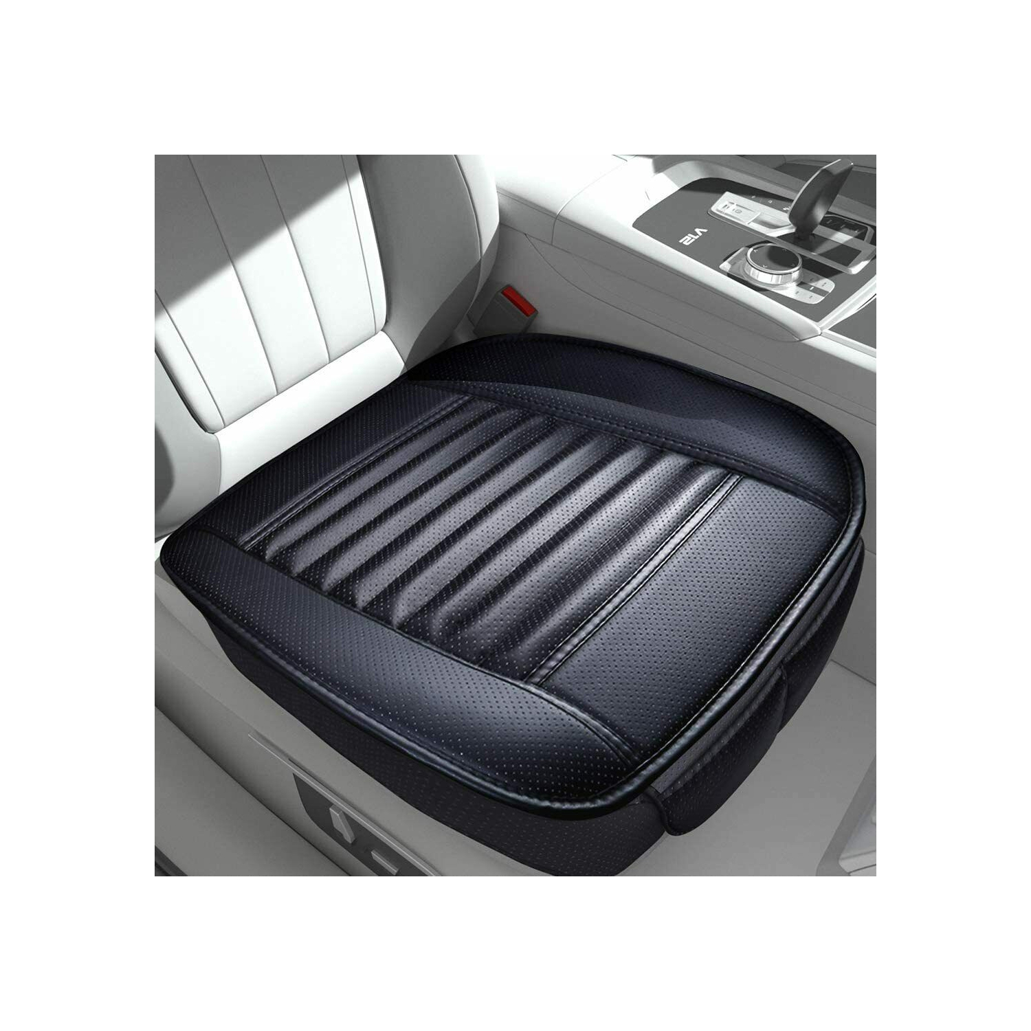 Couvre-oreiller pour l'auto avec enveloppe de cuir de polyuréthane